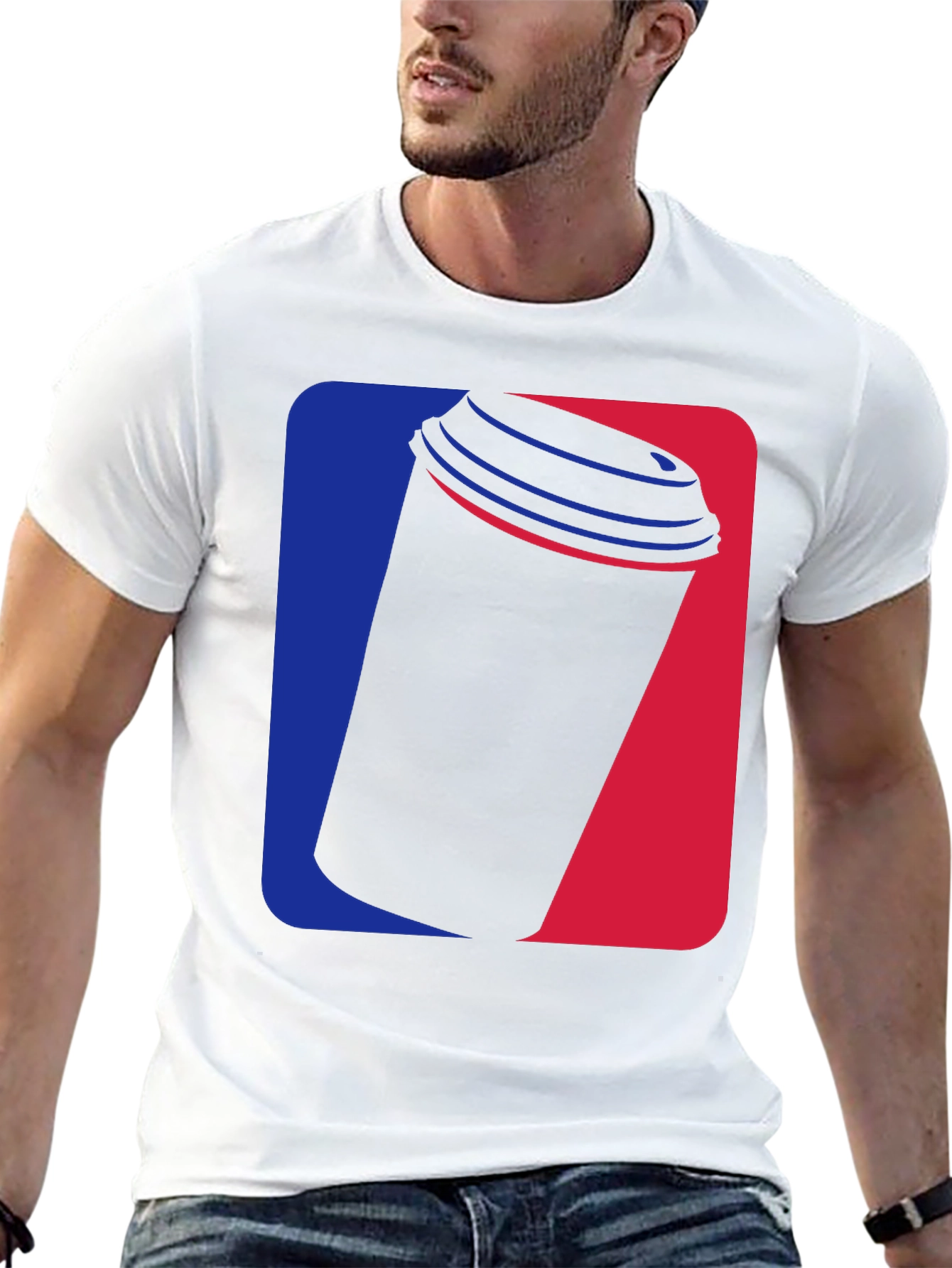 Retro Coffee Cup Graphic Tee