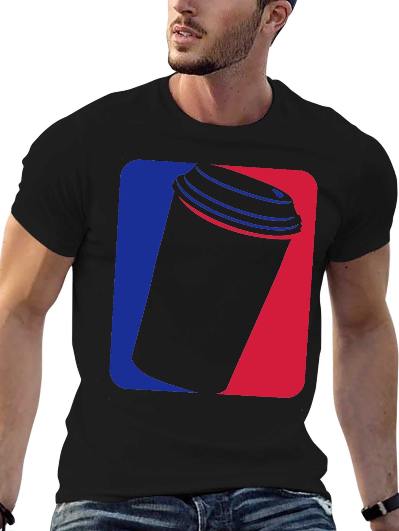 Retro Coffee Cup Graphic Tee
