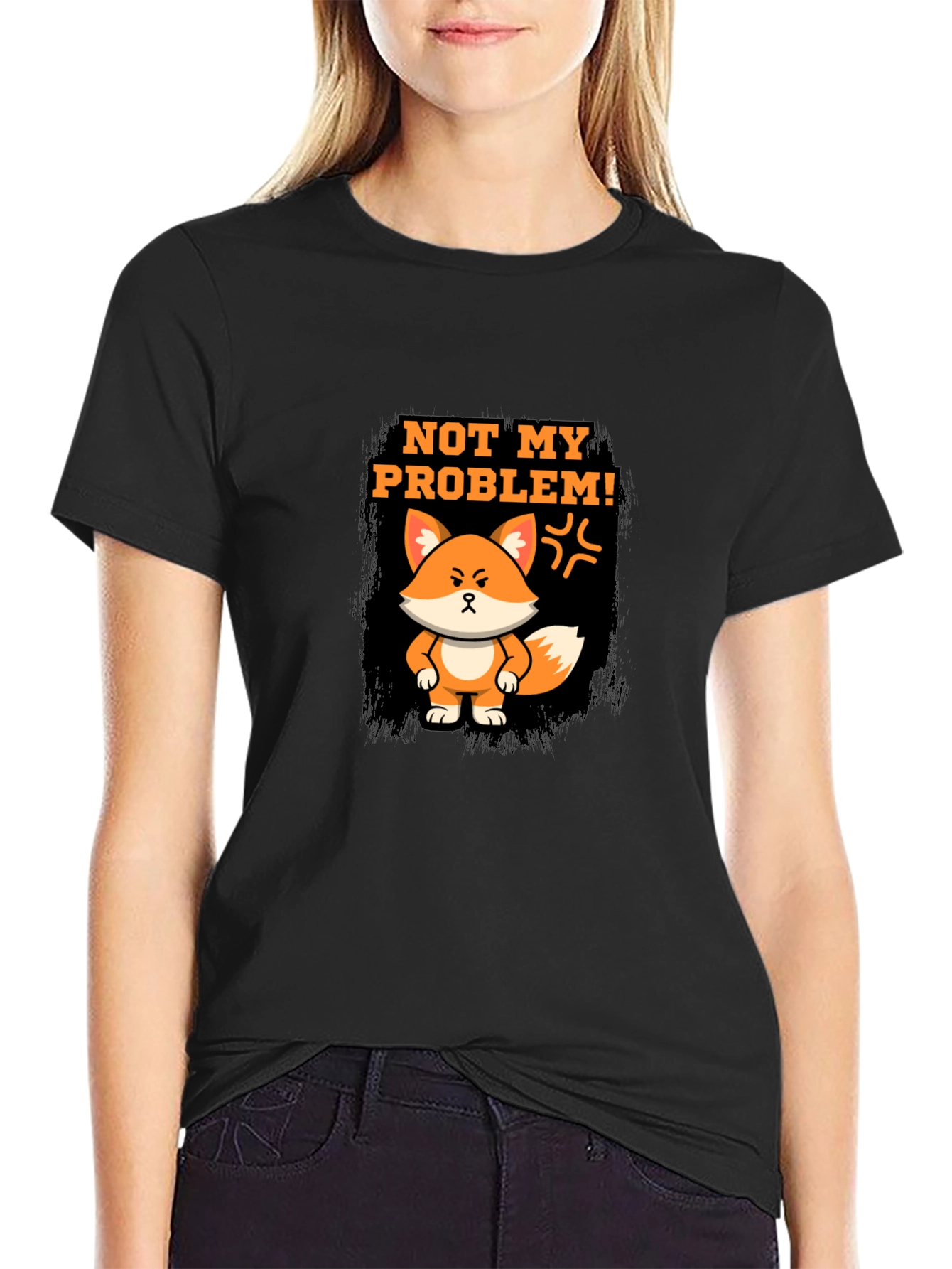 Not My Problem Fox Graphic T-Shirt