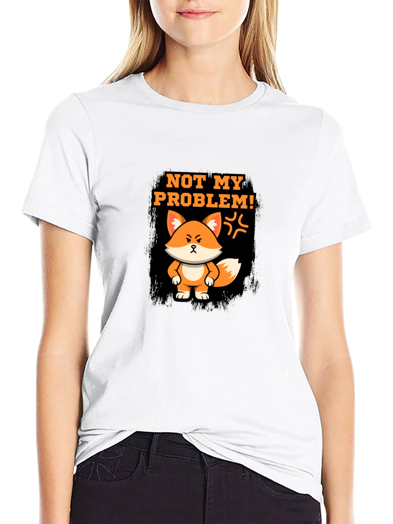 Not My Problem Fox Graphic T-Shirt