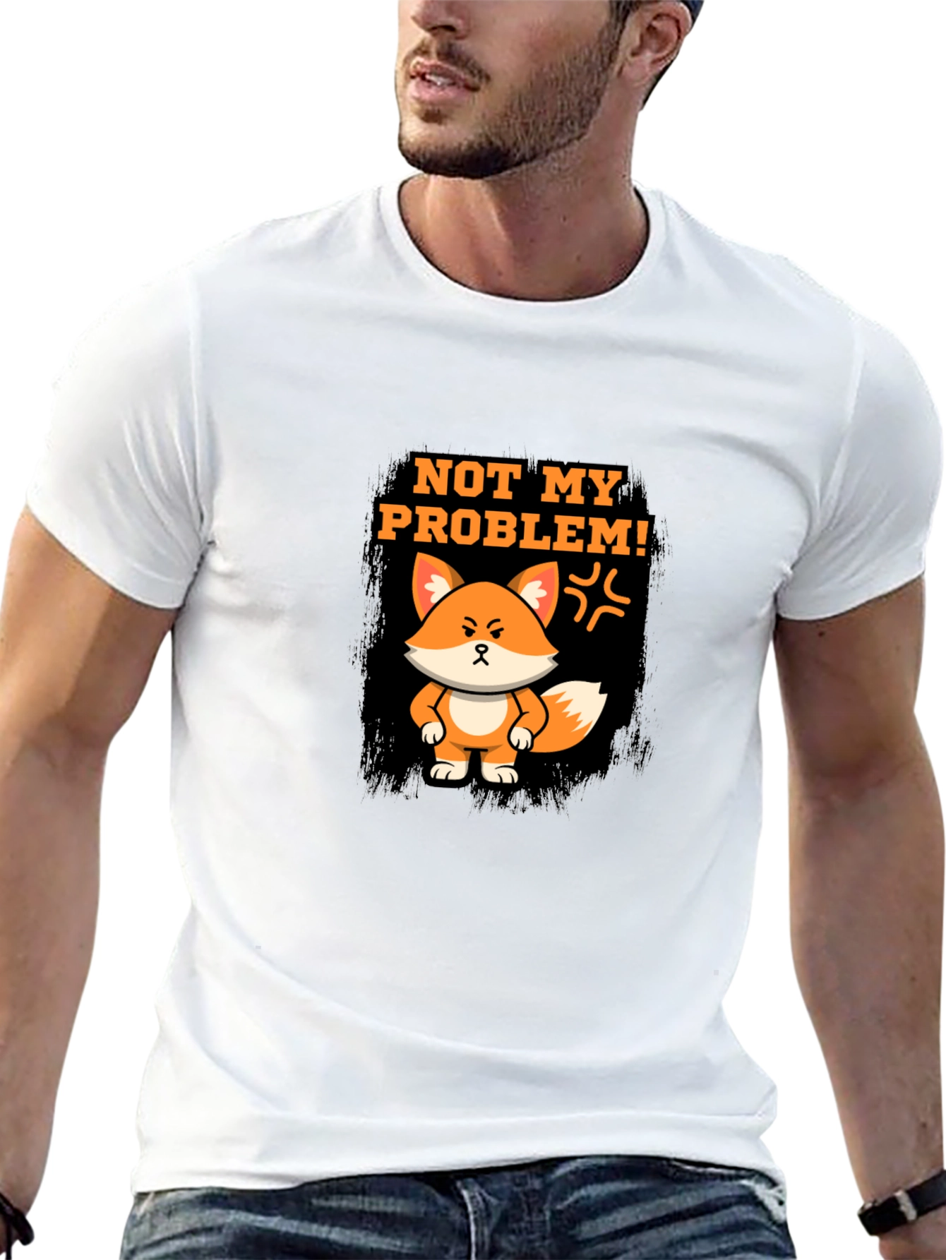 Not My Problem Fox Graphic T-Shirt