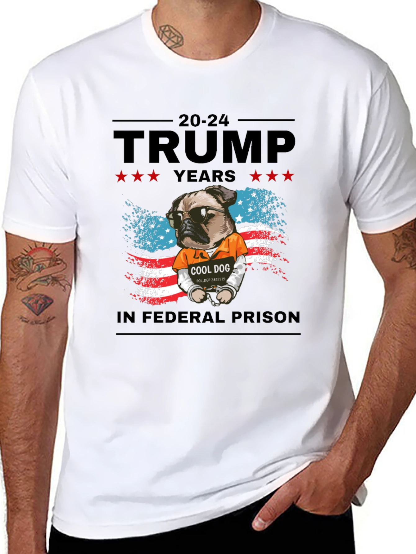 Trump Years Cool Dog T-Shirt