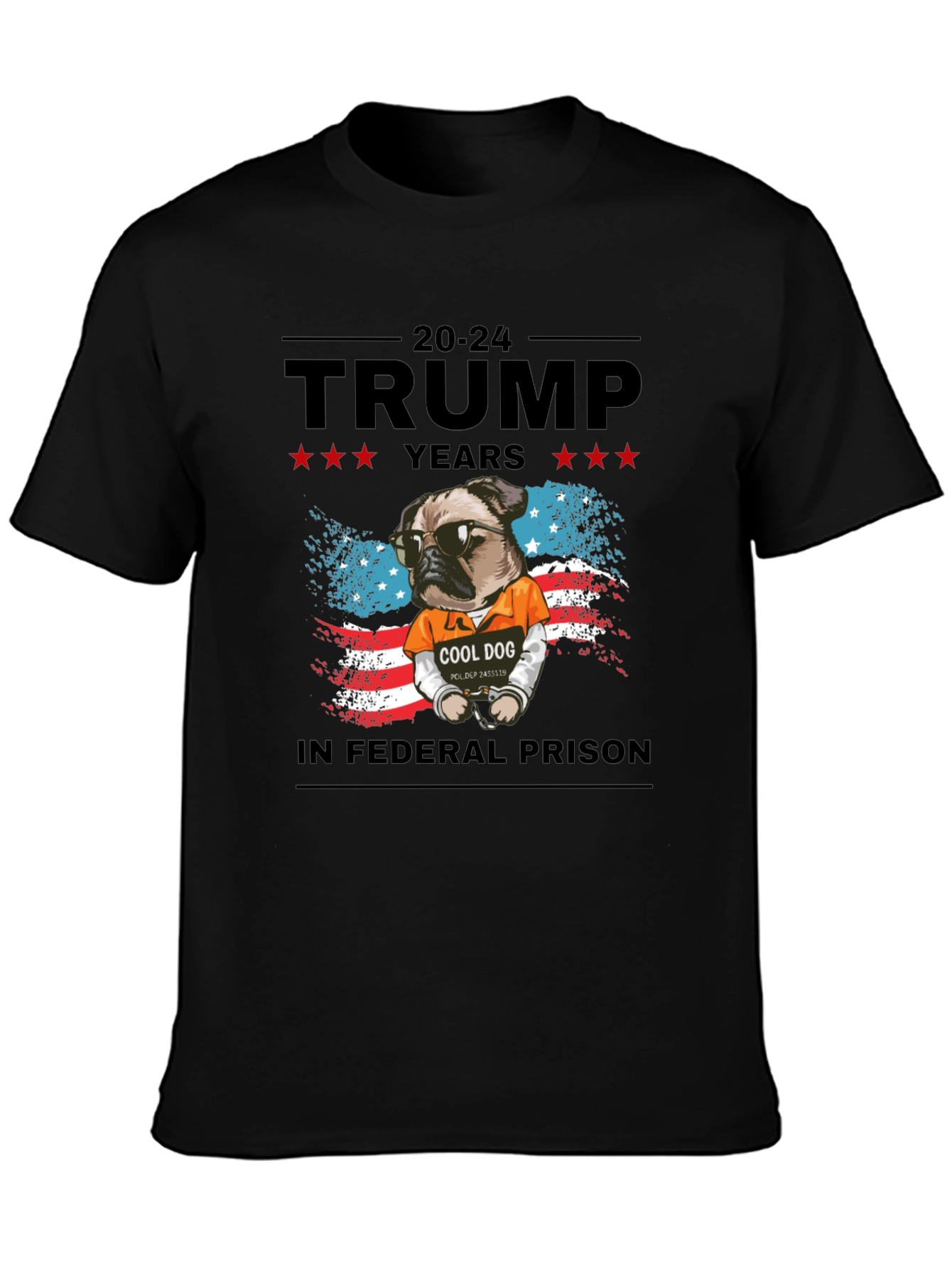 Trump Years Cool Dog T-Shirt