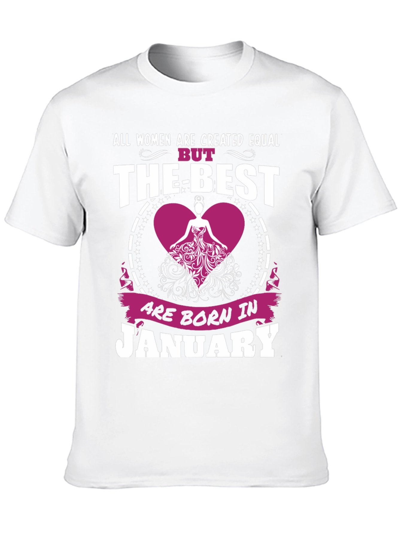Women Born in January Graphic T-Shirt