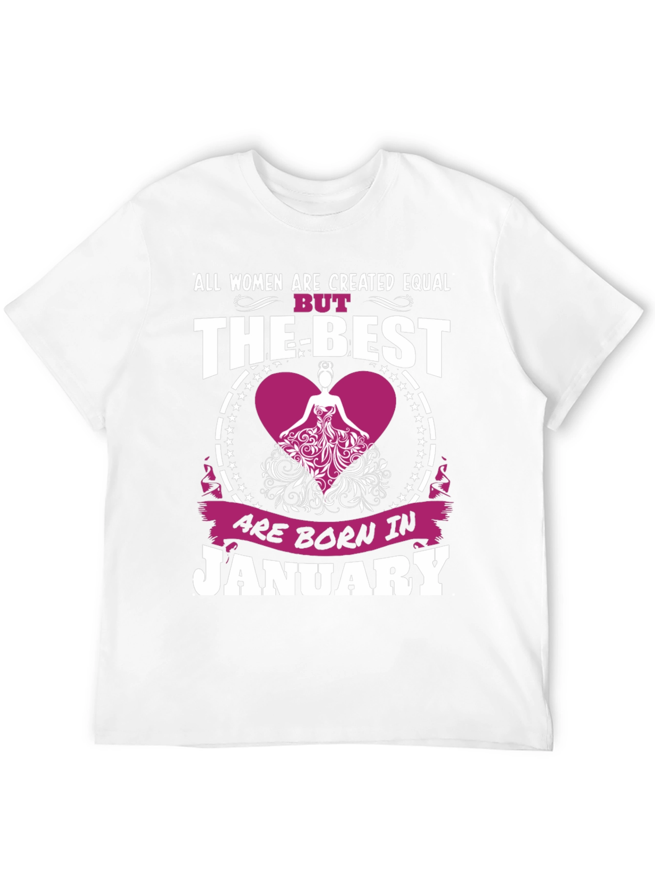 Women Born in January Graphic T-Shirt