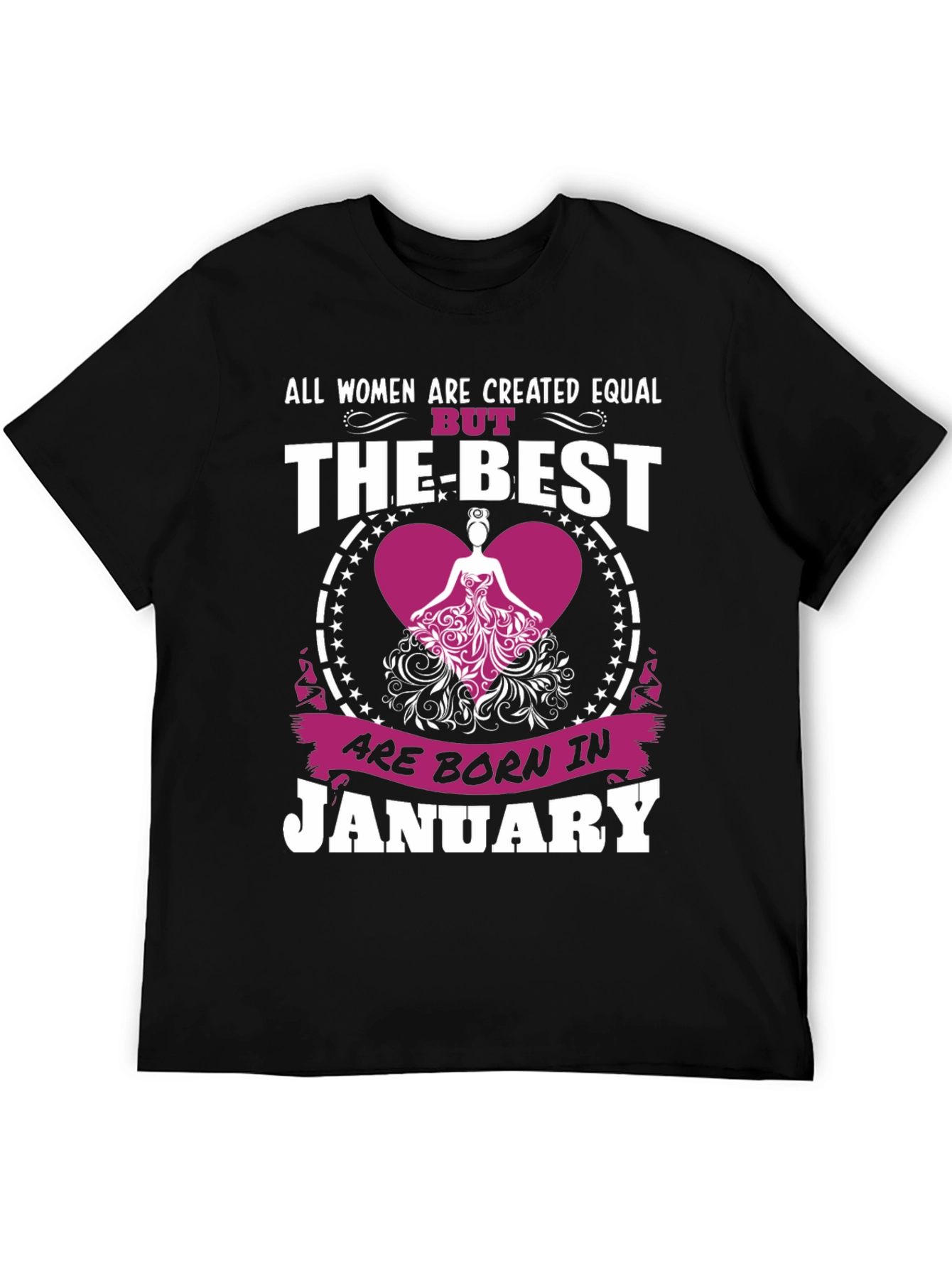 Women Born in January Graphic T-Shirt