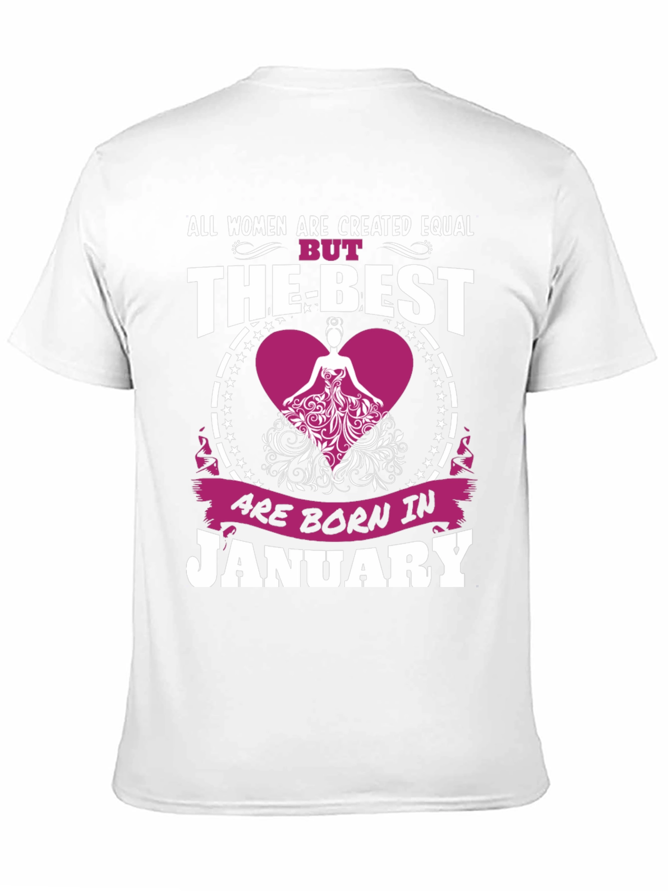 Women Born in January Graphic T-Shirt