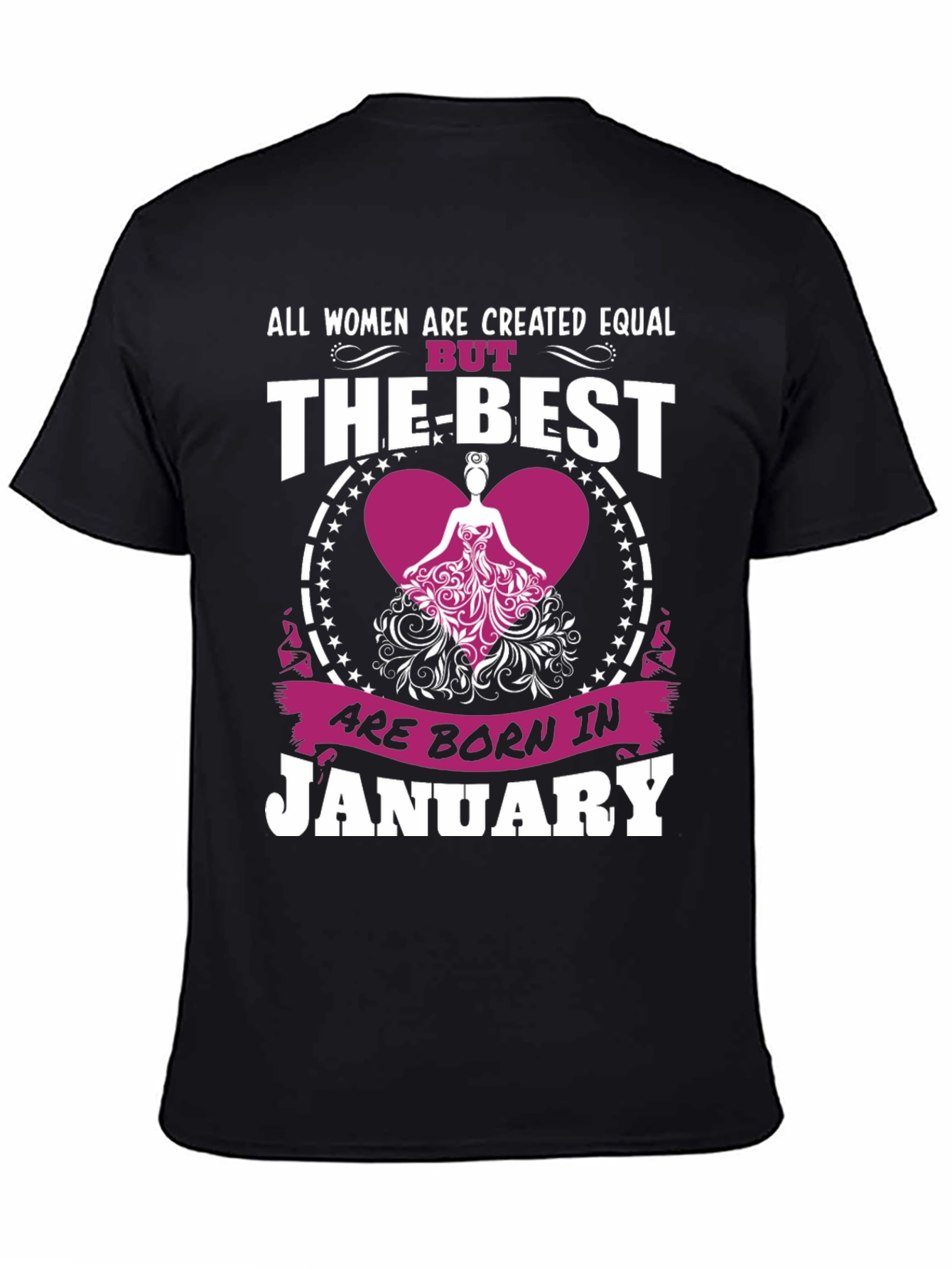 Women Born in January Graphic T-Shirt