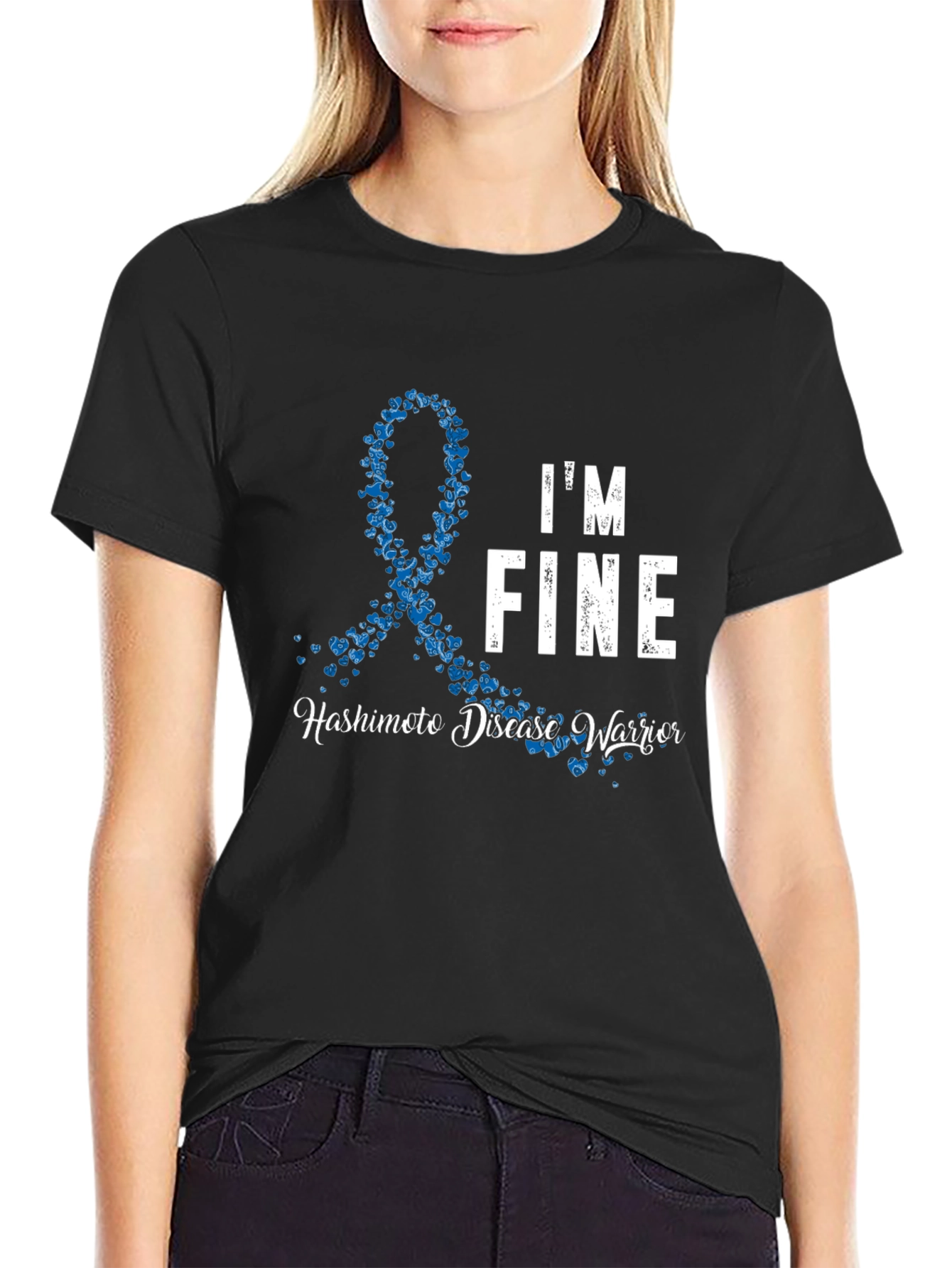 Hashimotos Disease Warrior Awareness T-Shirt