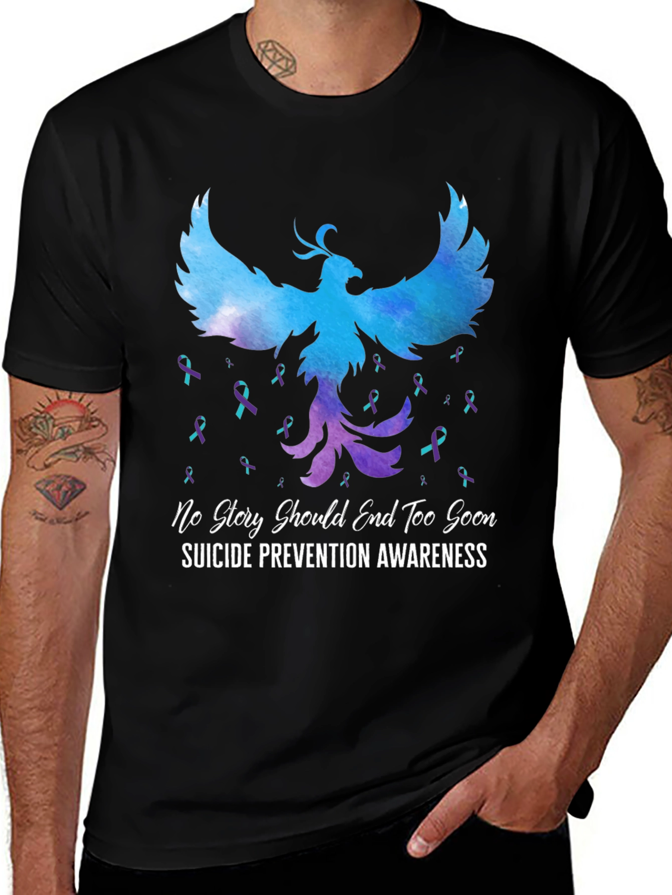 Suicide Prevention Awareness Phoenix T-Shirt