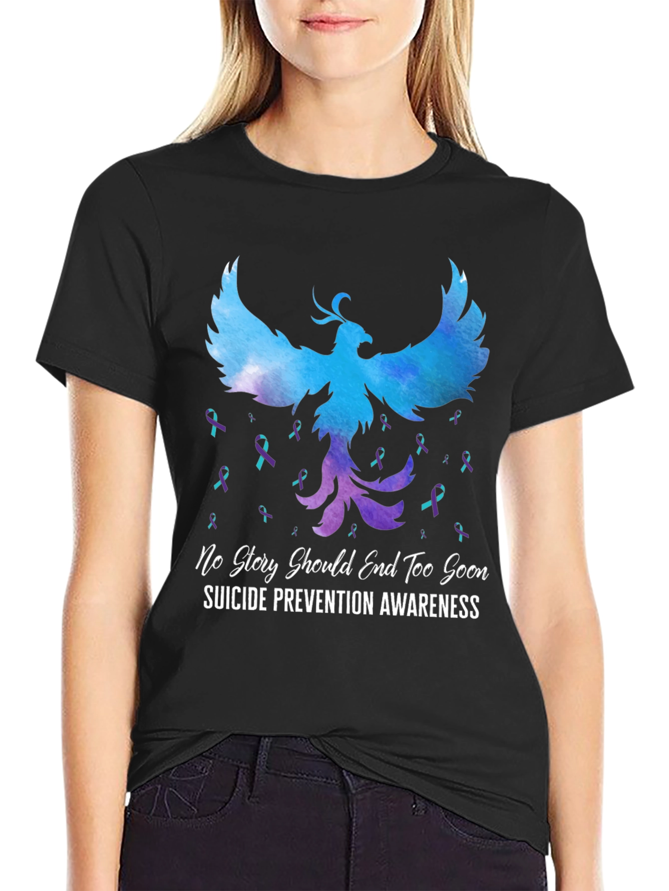 Suicide Prevention Awareness Phoenix T-Shirt