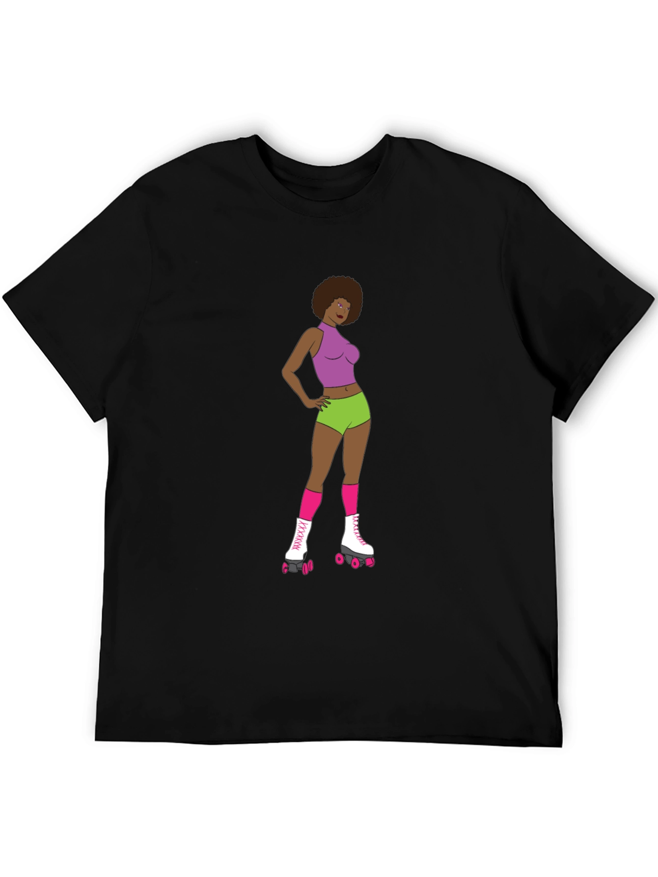 Retro Roller Girl T-Shirt