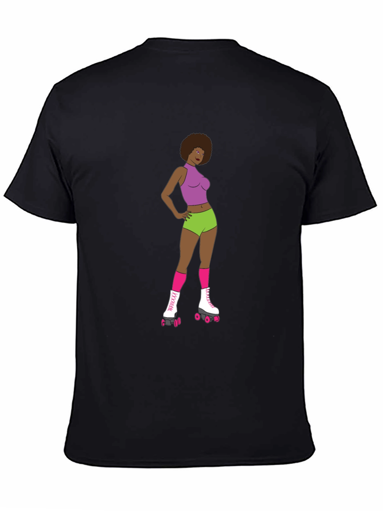 Retro Roller Girl T-Shirt