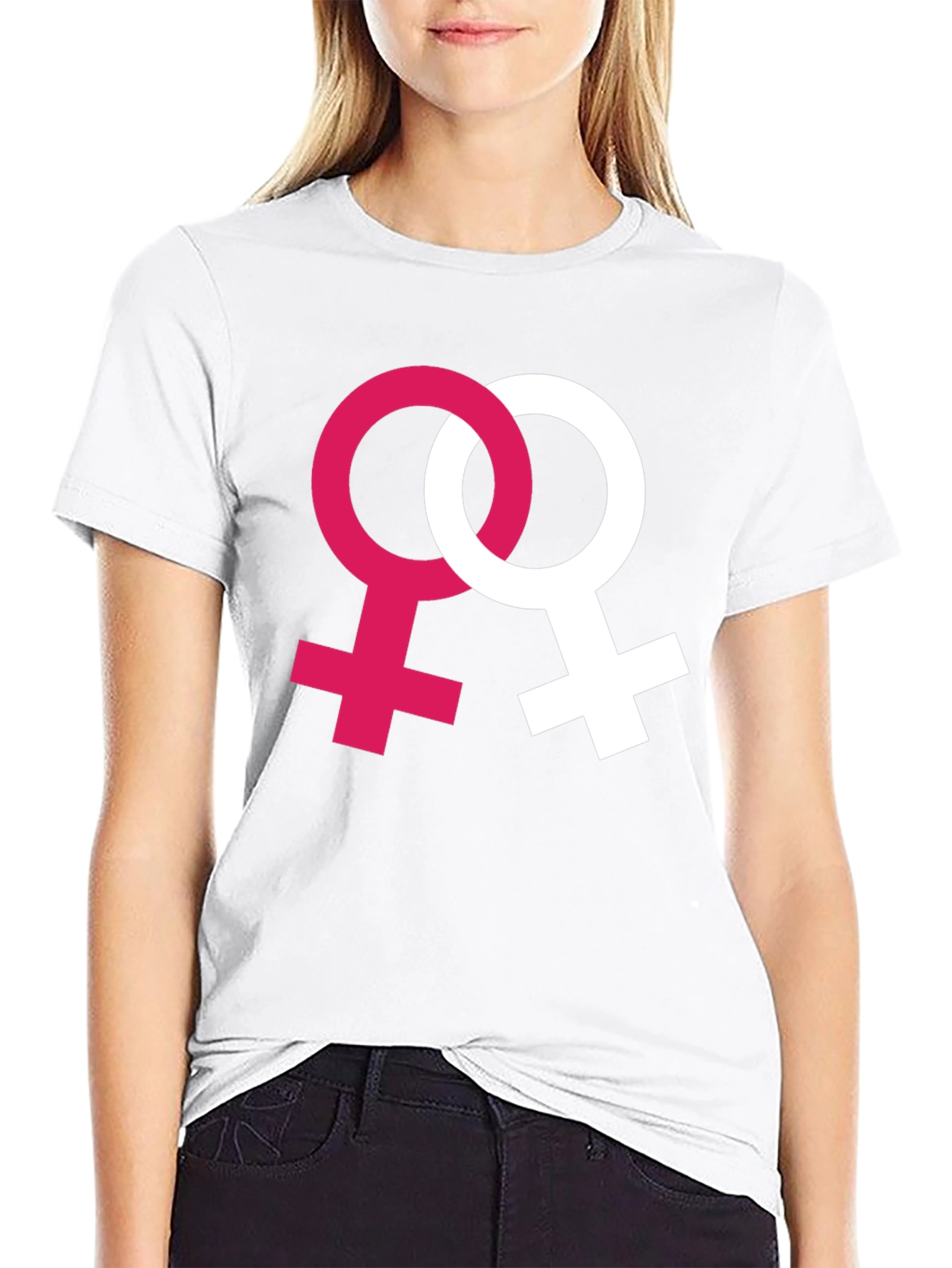 Lesbian Pride T-Shirt - Venus Symbol Tee