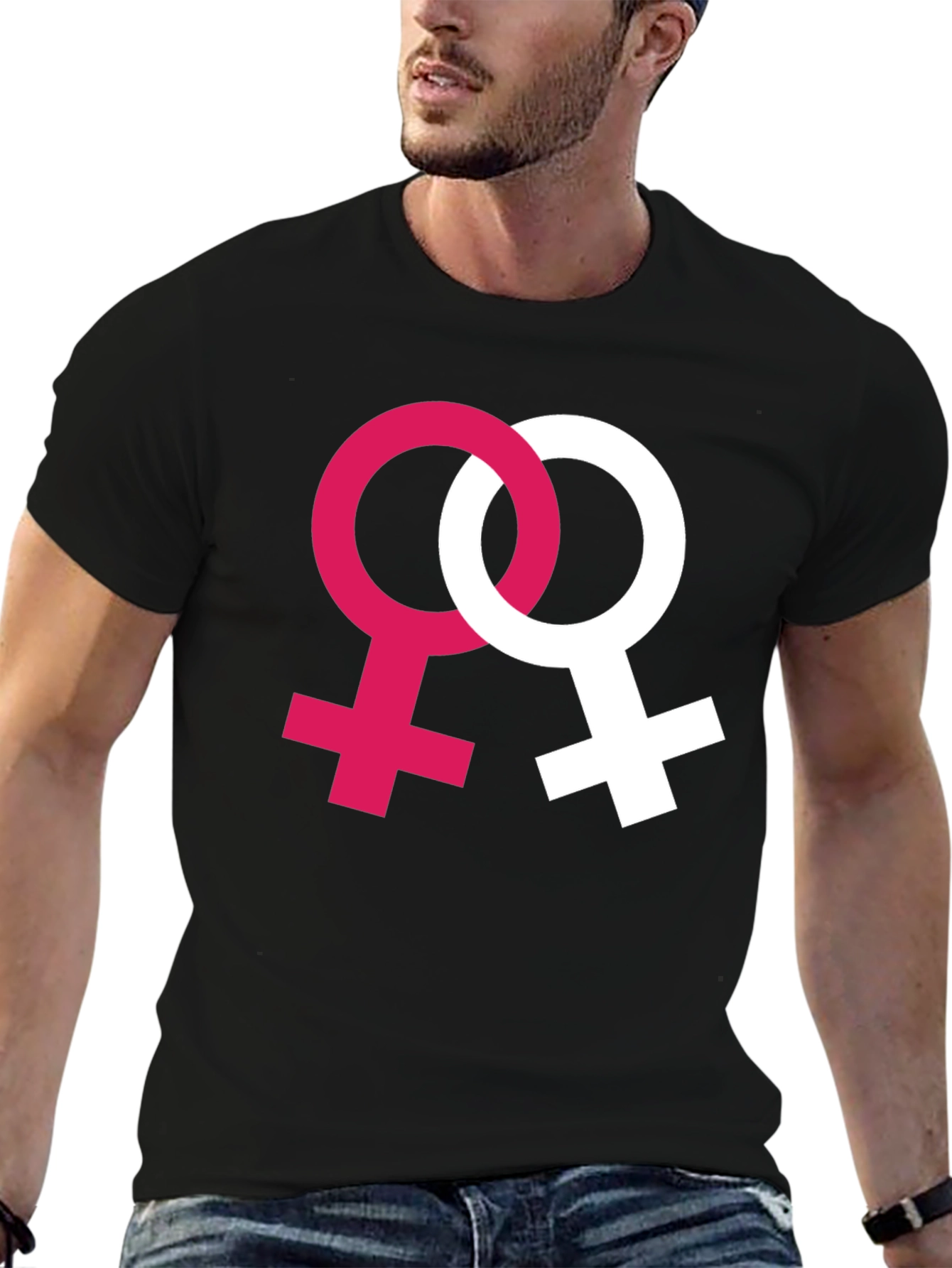 Lesbian Pride T-Shirt - Venus Symbol Tee
