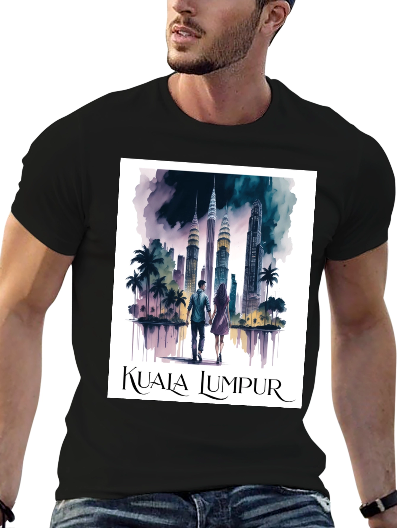 Kuala Lumpur Graphic T-Shirt