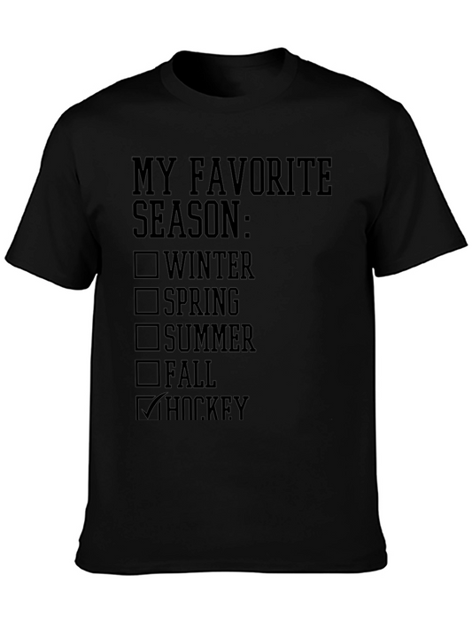 My Favorite Season Hockey T-Shirt