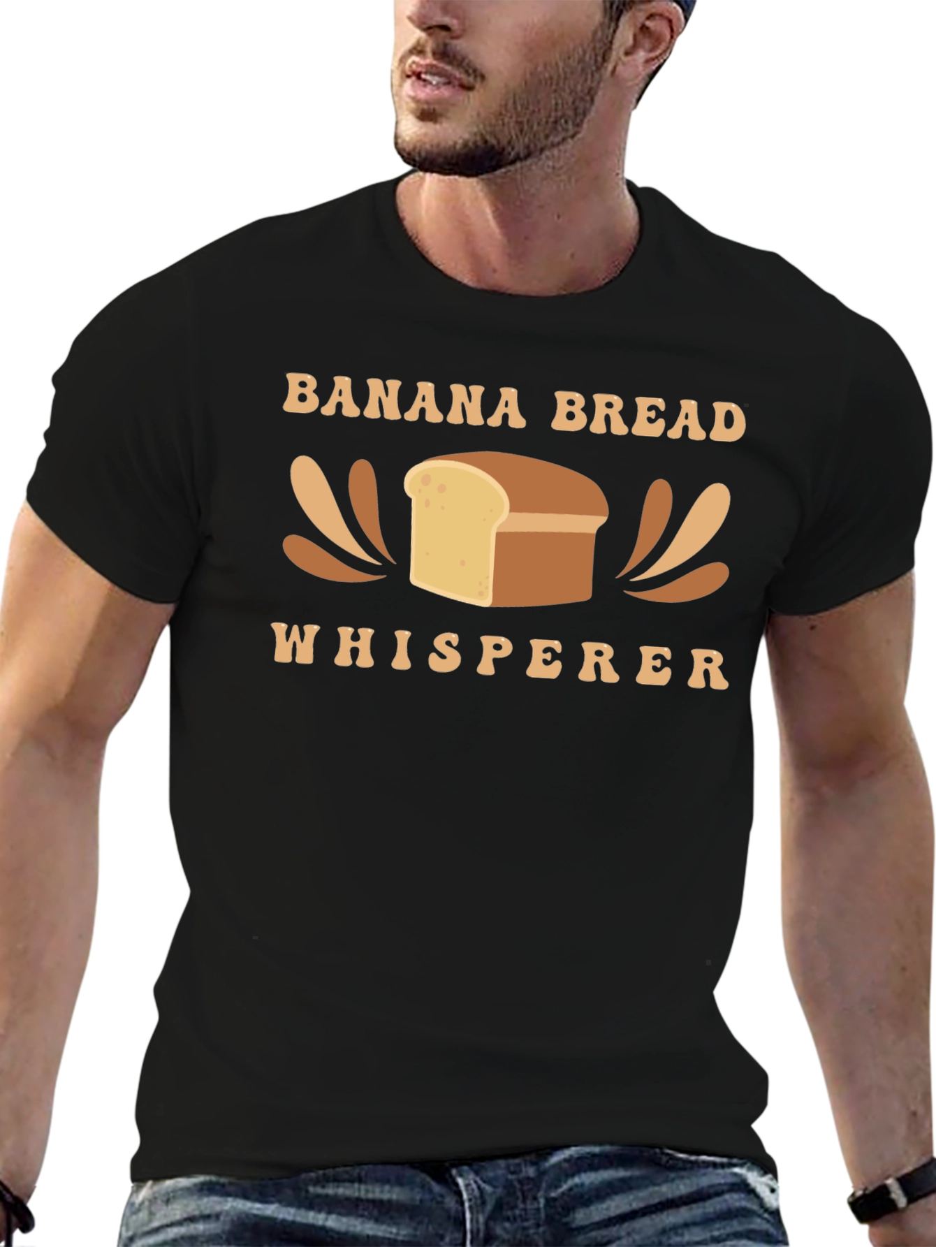 Banana Bread Whisperer T-Shirt Funny Baking Tee