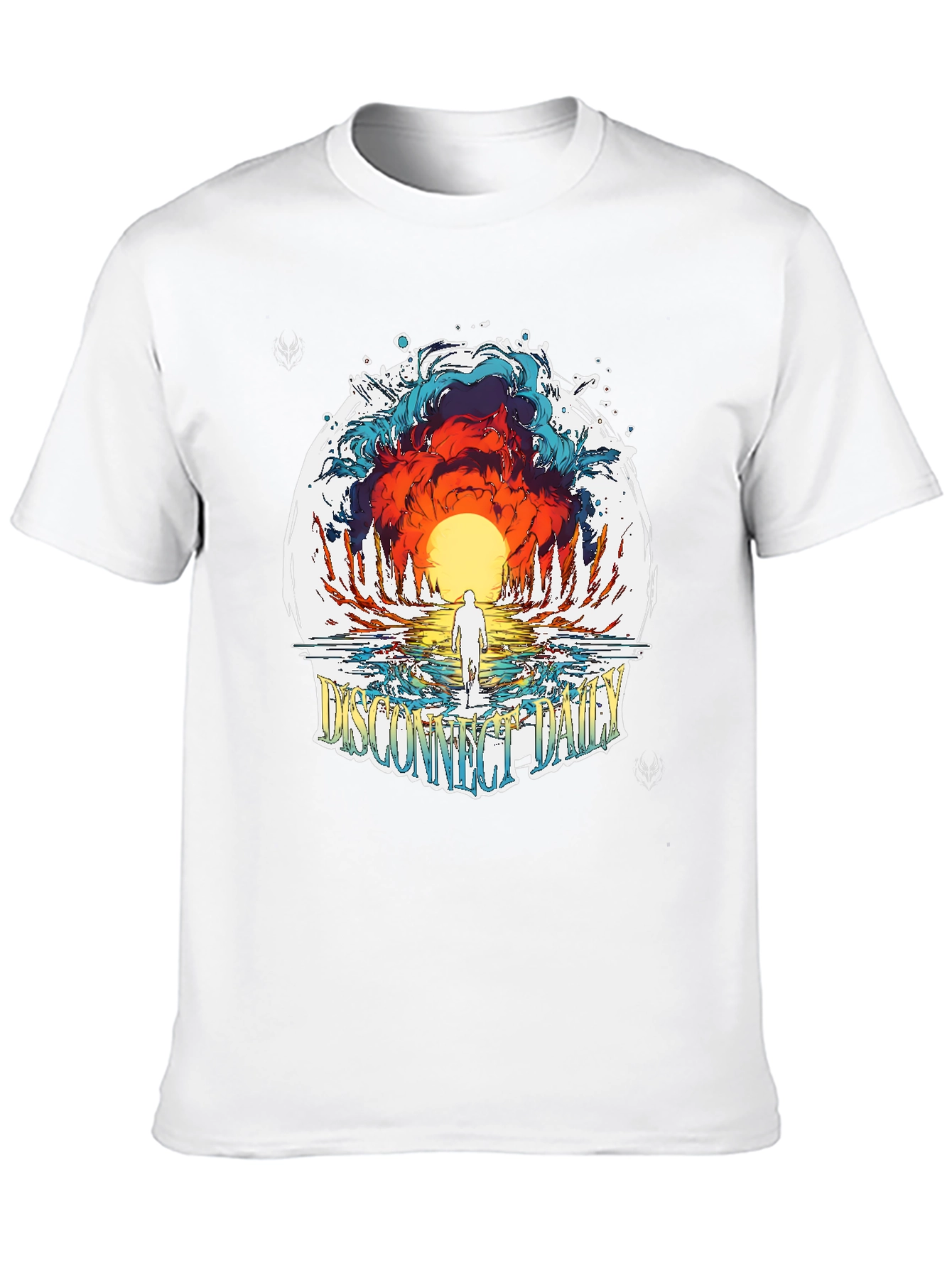 Disconnect Daily Graphic T-Shirt - Black