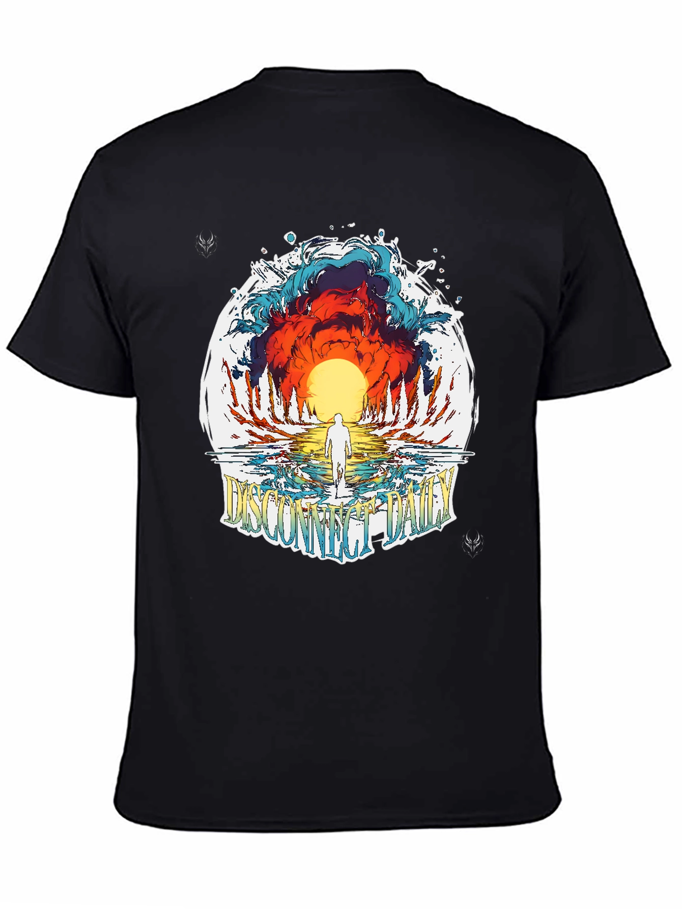 Disconnect Daily Graphic T-Shirt - Black