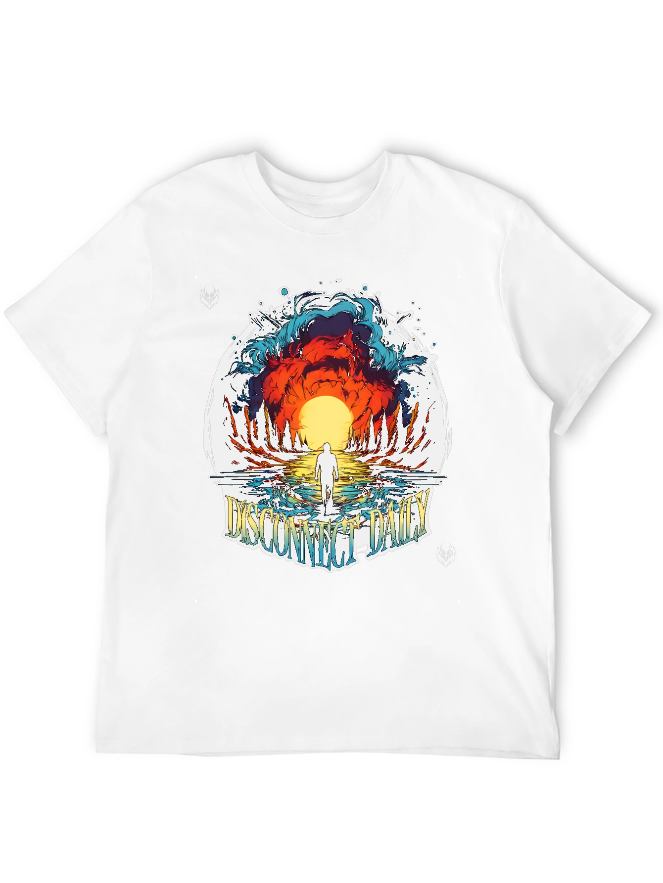 Disconnect Daily Graphic T-Shirt - Black