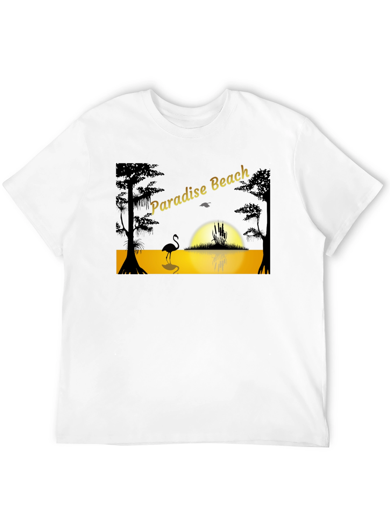 Paradise Beach Graphic T-Shirt