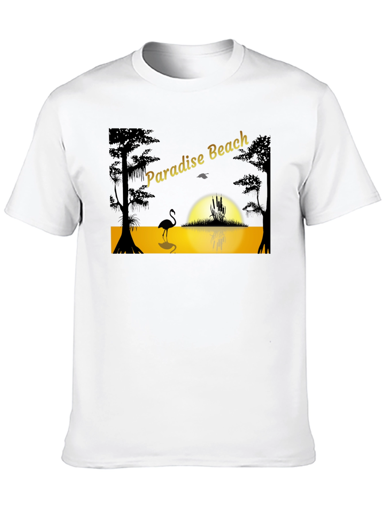 Paradise Beach Graphic T-Shirt