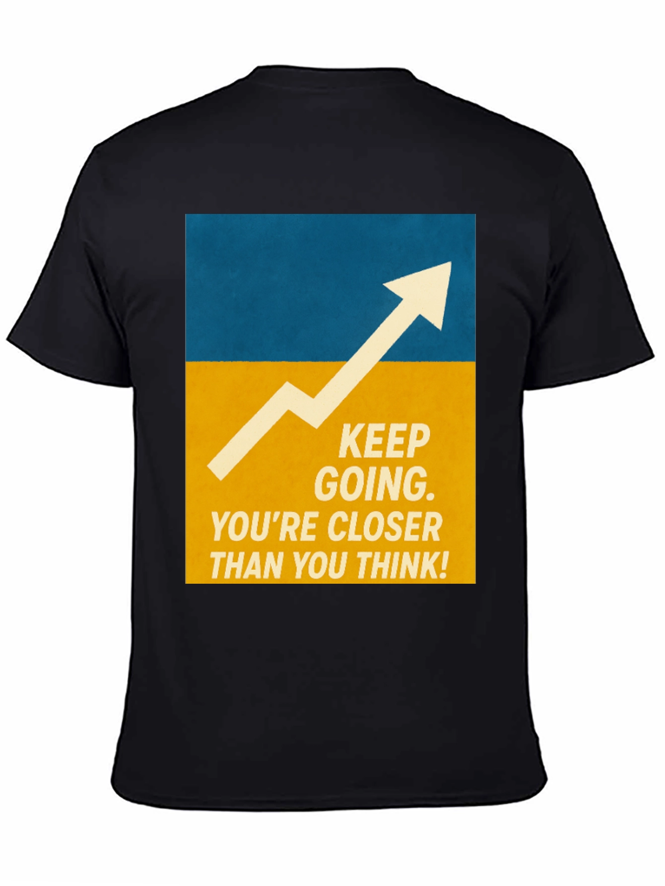 Motivational Graphic Tee - Keep Going!