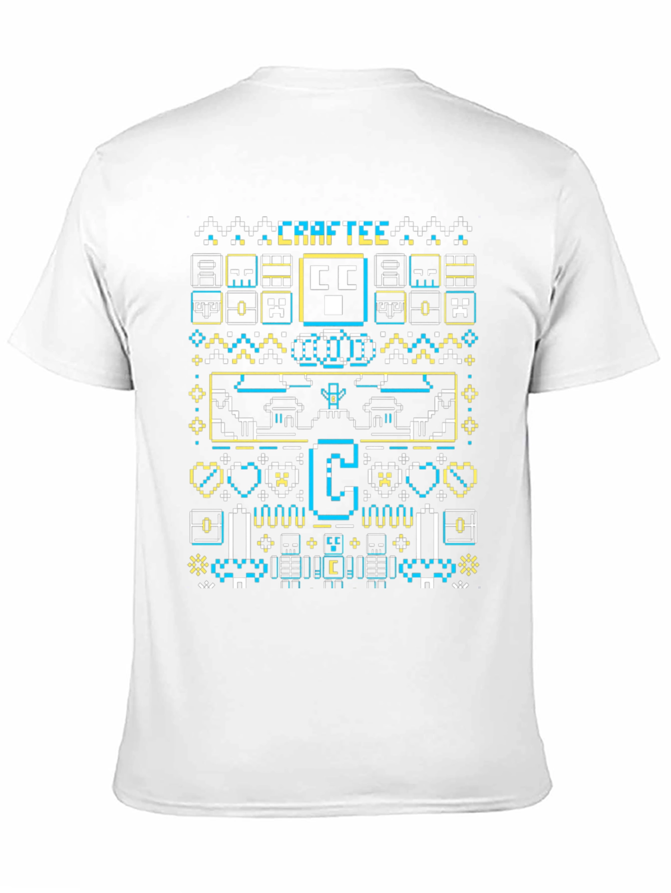 CRAFTEE Pixel Graphic Tee - Black