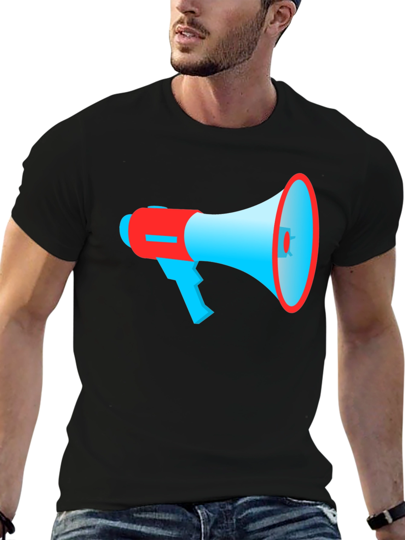 Megaphone Graphic Tee - Stand Out Style