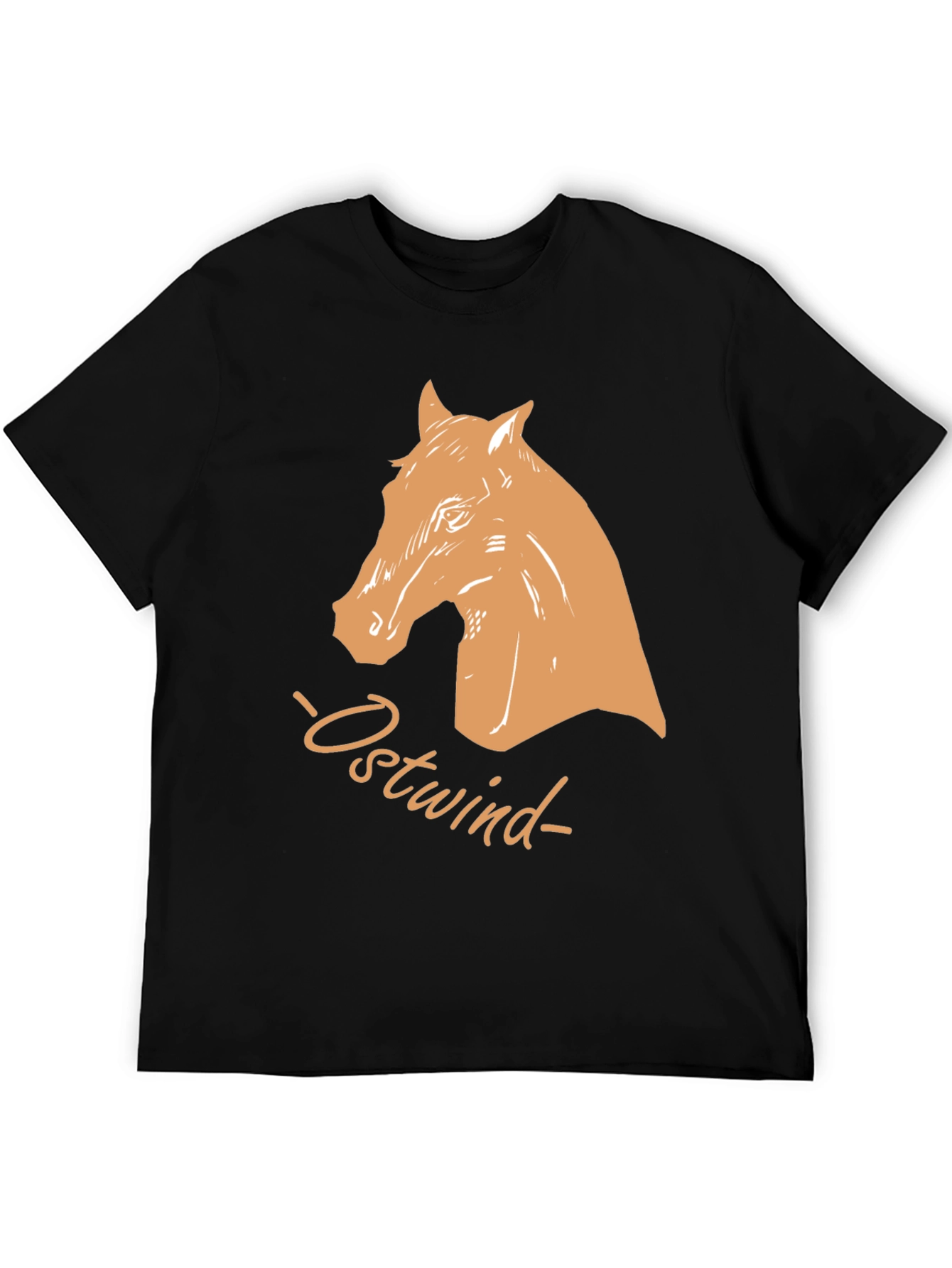 Ostwind Horse Graphic Black T-Shirt