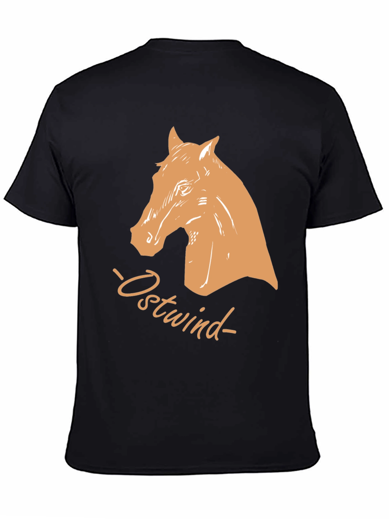 Ostwind Horse Graphic Black T-Shirt