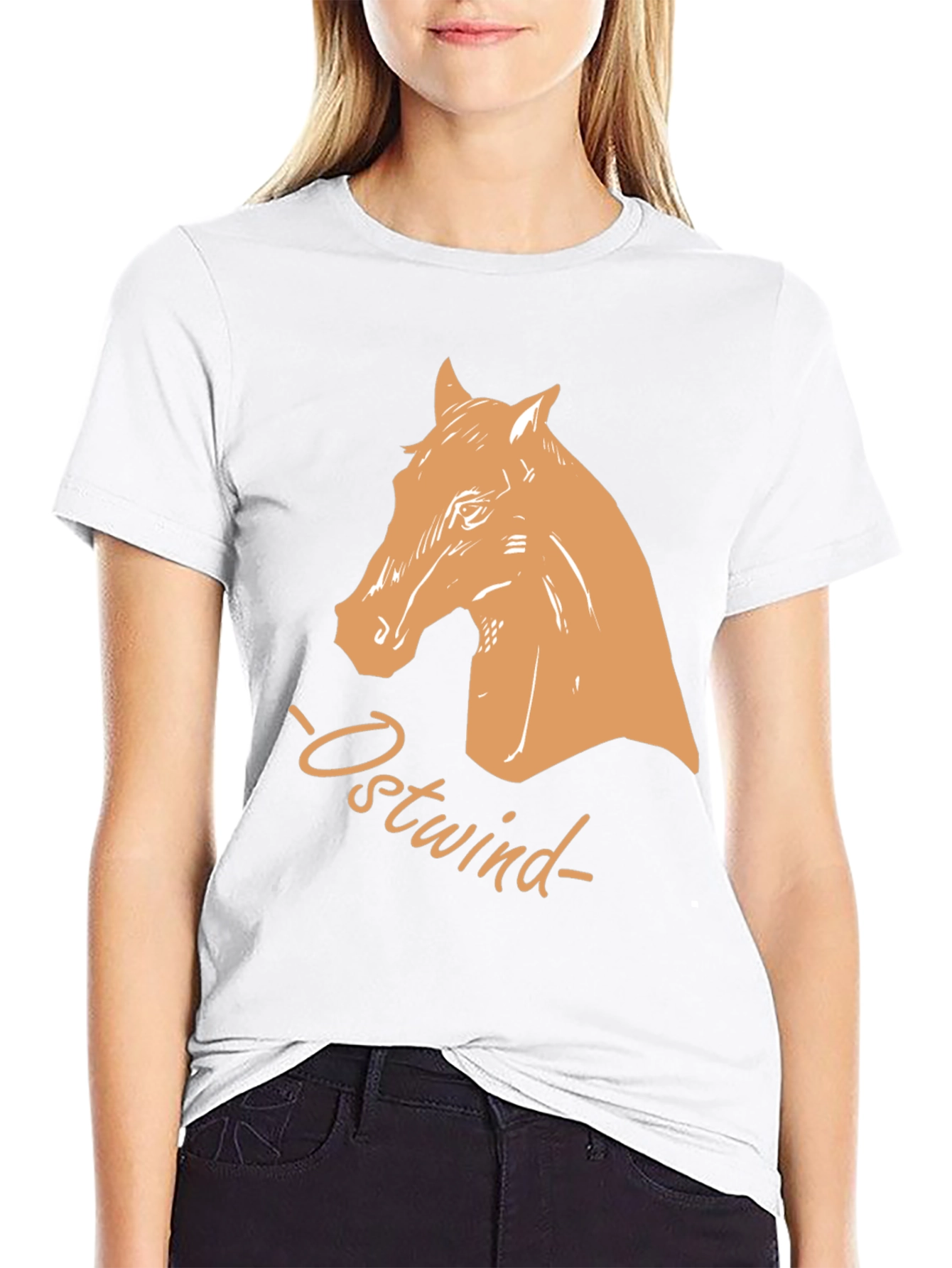 Ostwind Horse Graphic Black T-Shirt