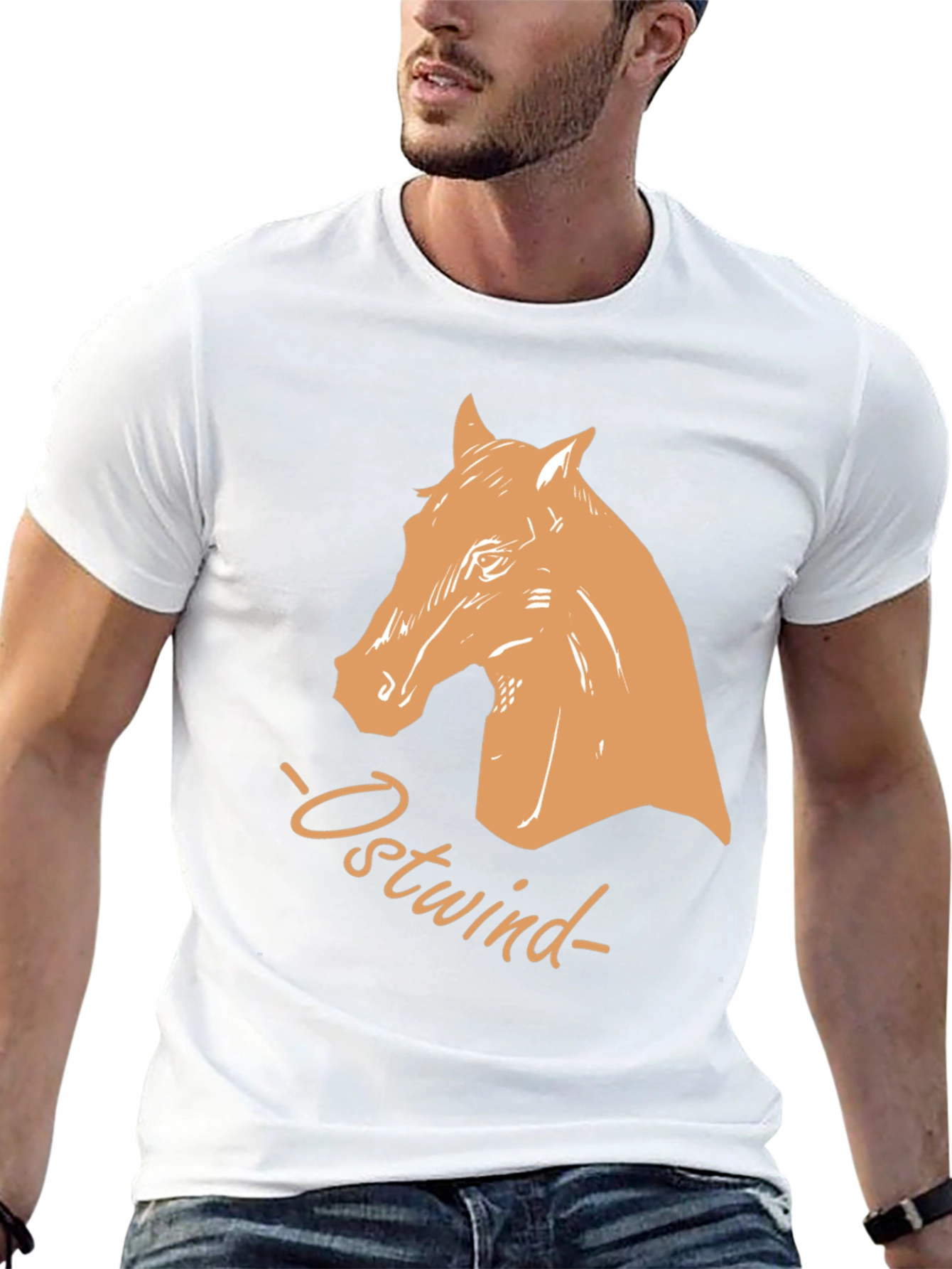 Ostwind Horse Graphic Black T-Shirt