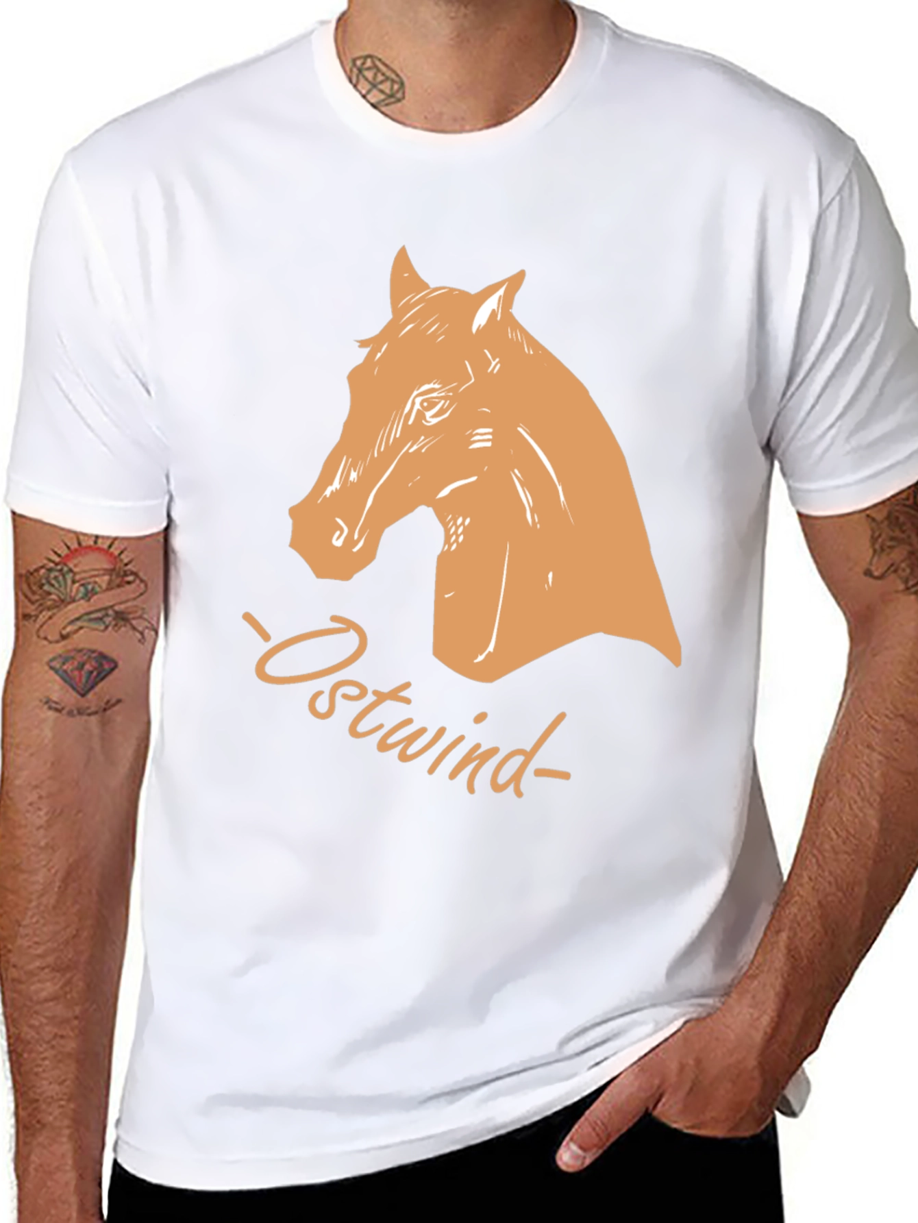 Ostwind Horse Graphic Black T-Shirt