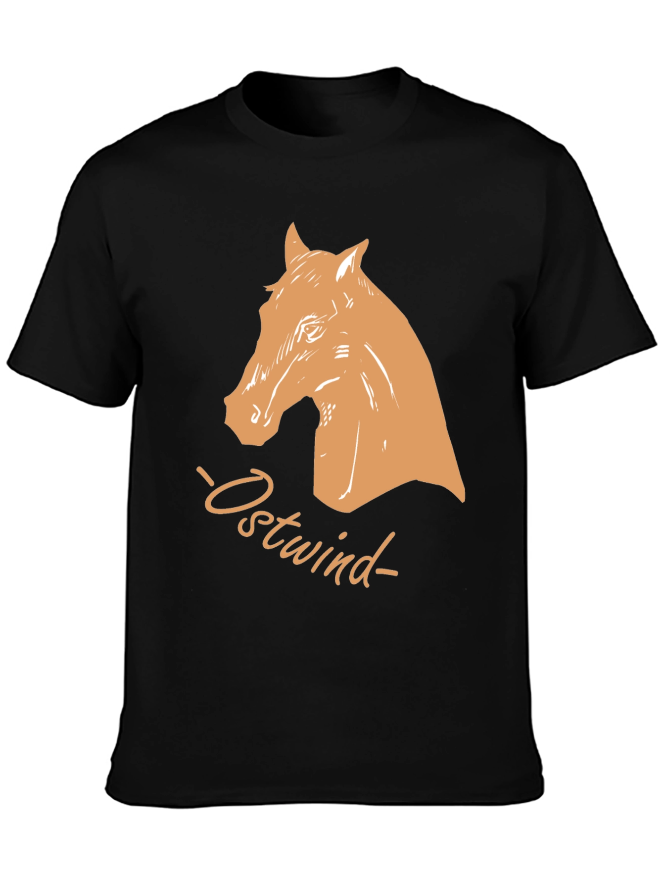 Ostwind Horse Graphic Black T-Shirt