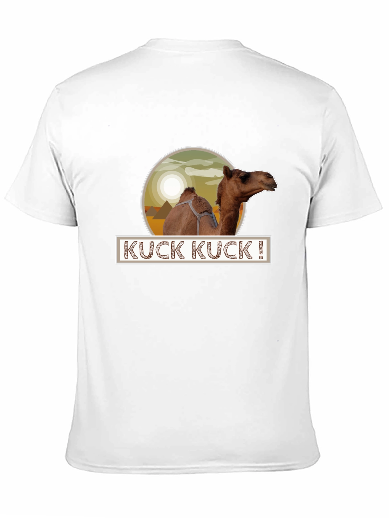 KUCK KUCK! Camel Graphic Tee