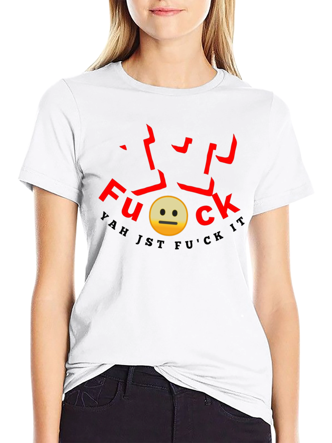 Yah Jst F*ck It Graphic Tee