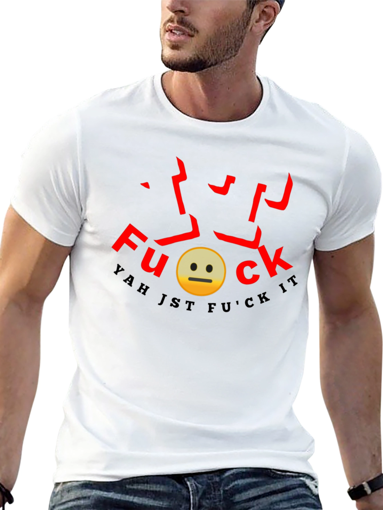 Yah Jst F*ck It Graphic Tee