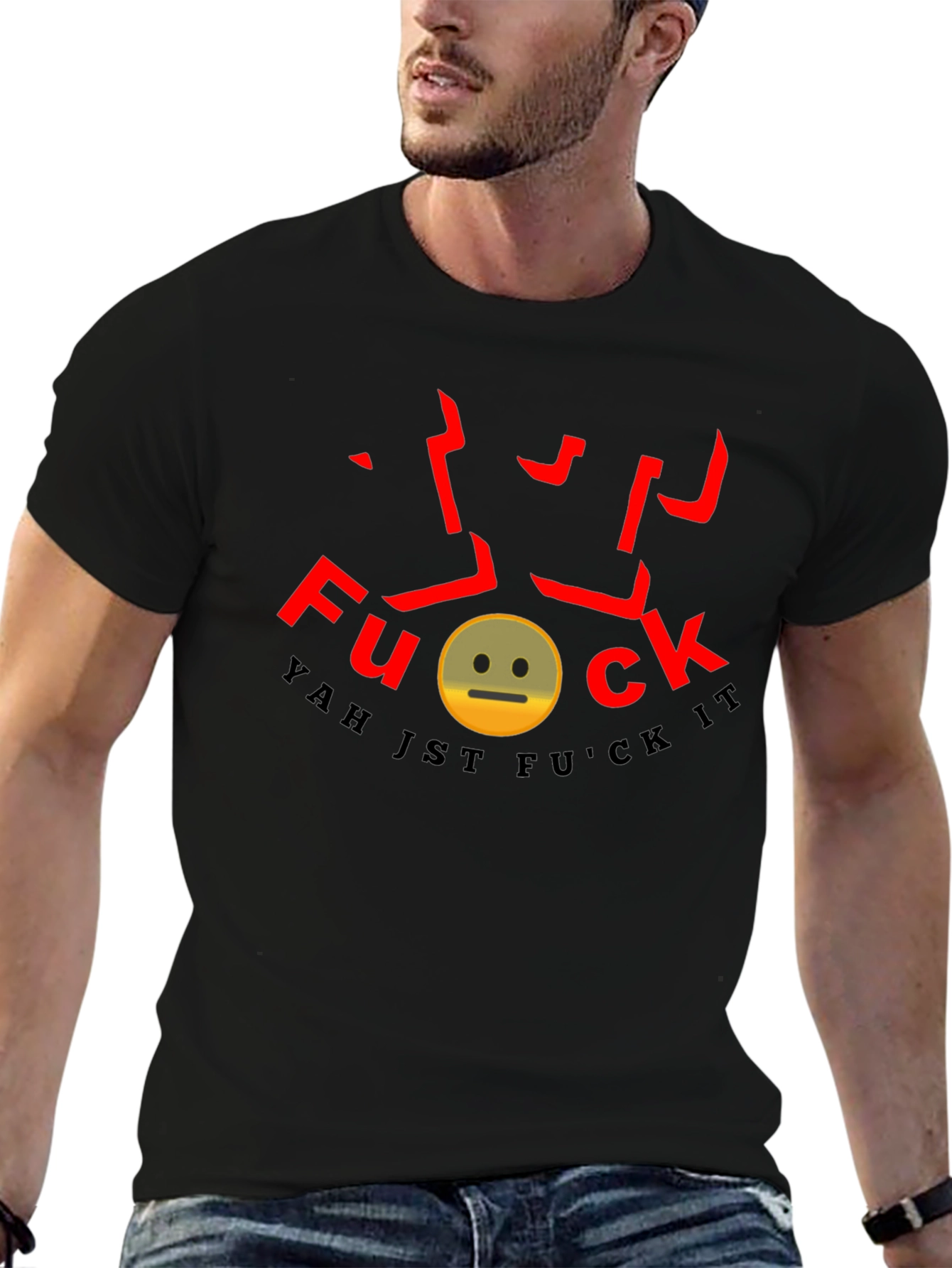Yah Jst F*ck It Graphic Tee