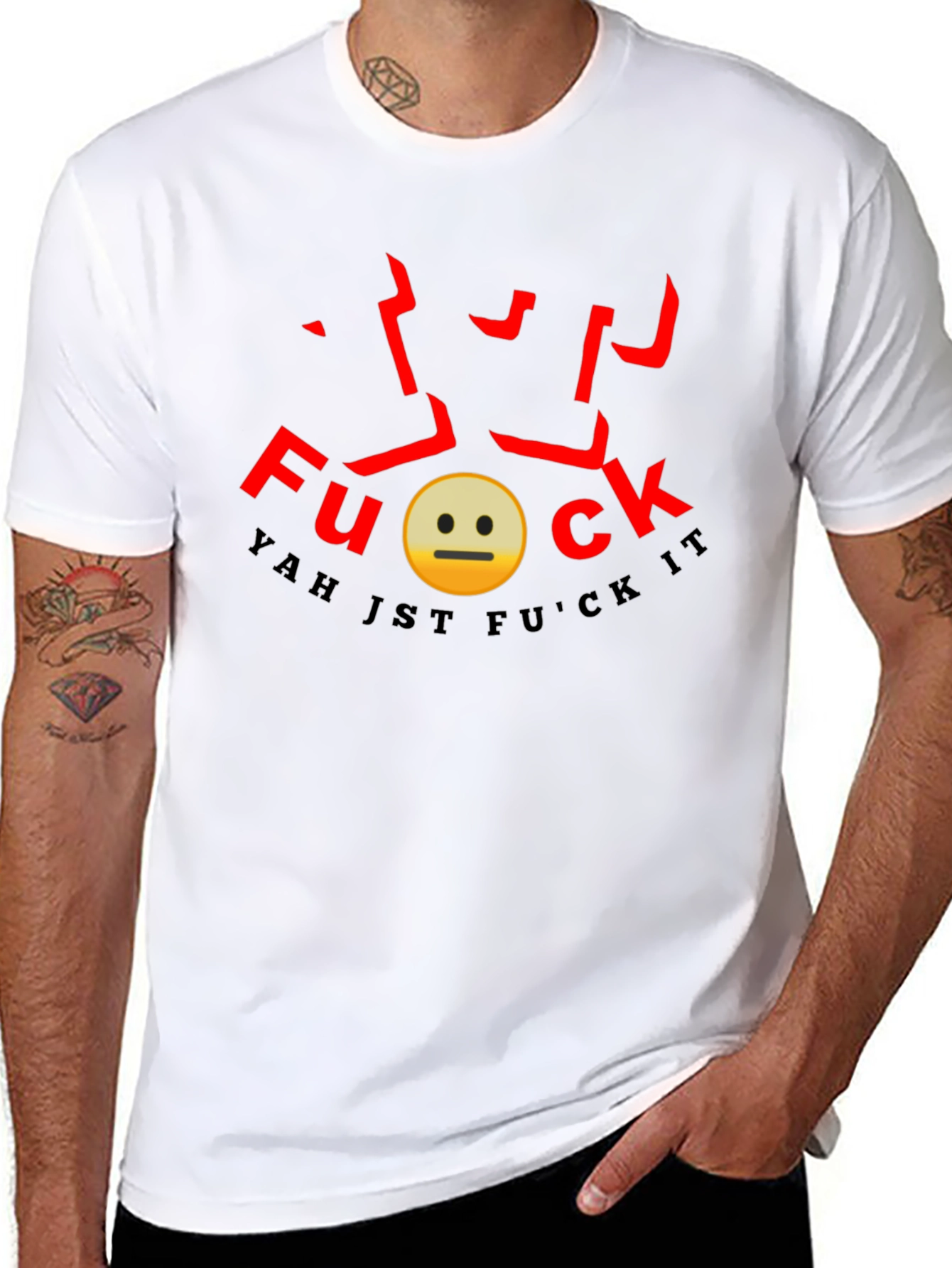 Yah Jst F*ck It Graphic Tee