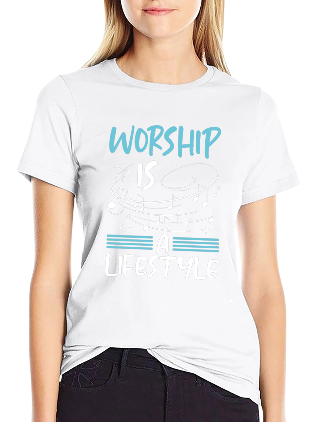 Worship is a Lifestyle Graphic T-Shirt