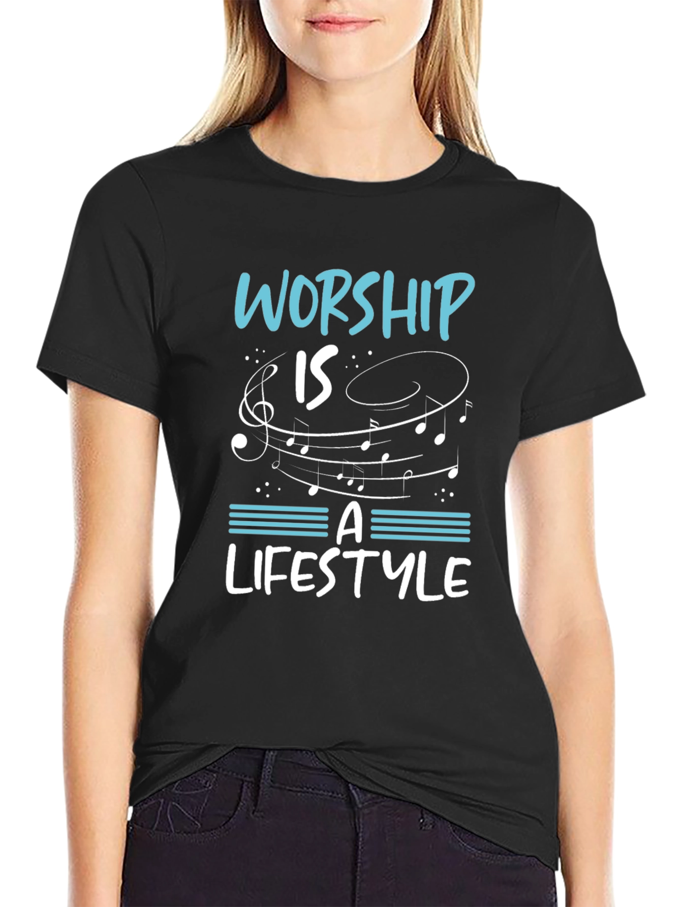 Worship is a Lifestyle Graphic T-Shirt