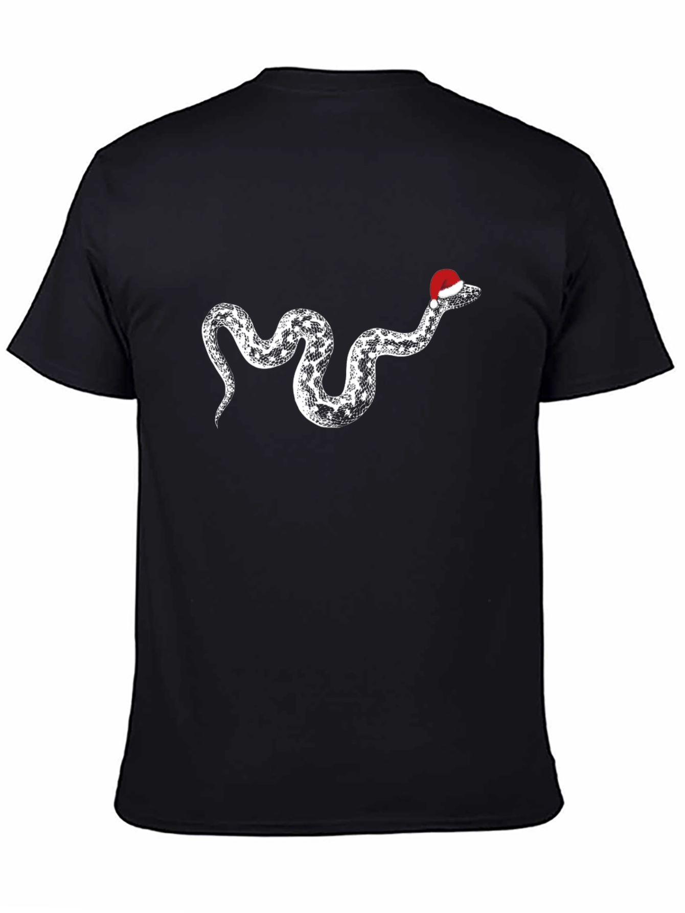 Festive Snake Tee - Holiday Humor Apparel