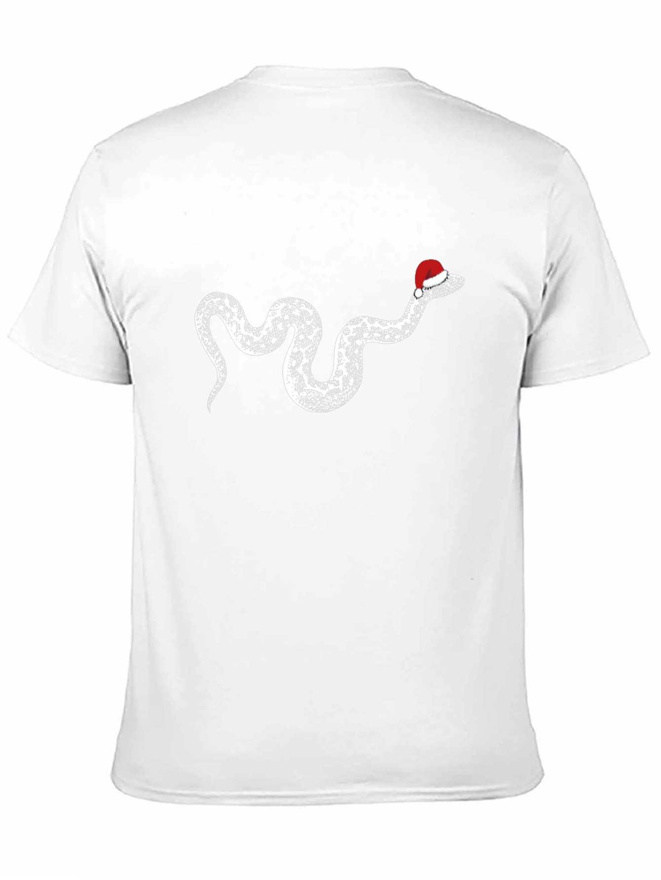 Festive Snake Tee - Holiday Humor Apparel