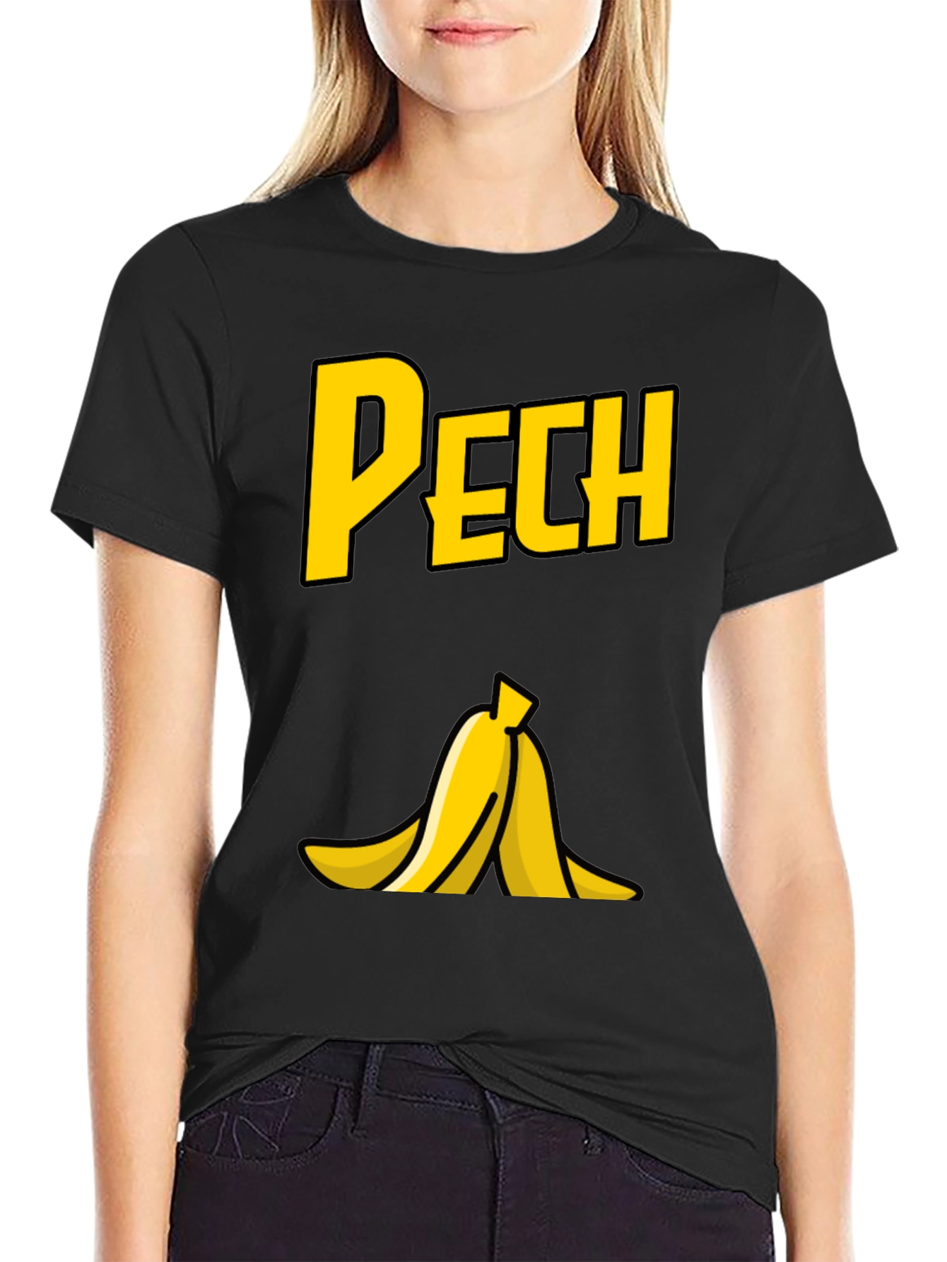 Pech Banana T-Shirt - Funny Graphic Tee