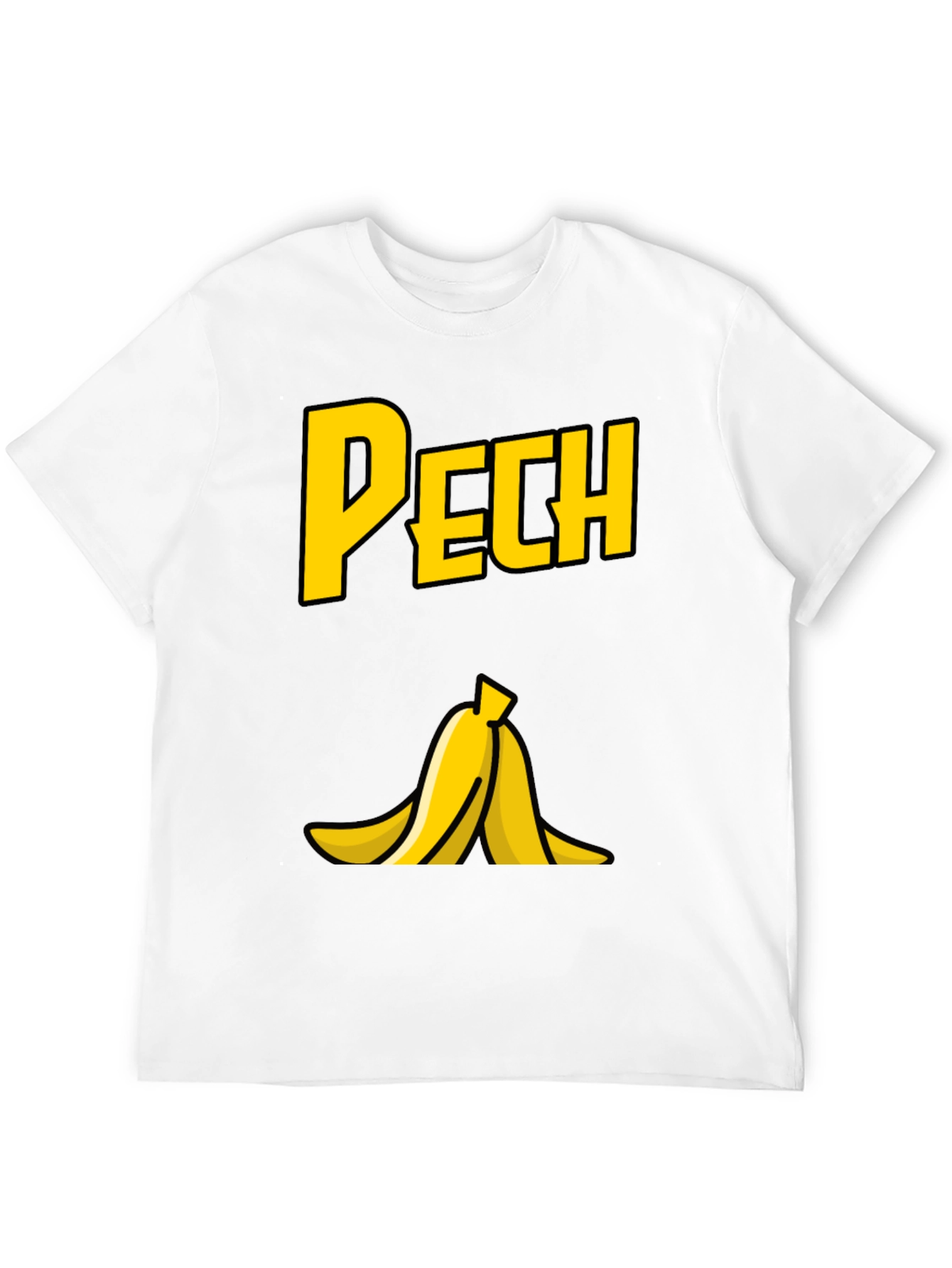 Pech Banana T-Shirt - Funny Graphic Tee