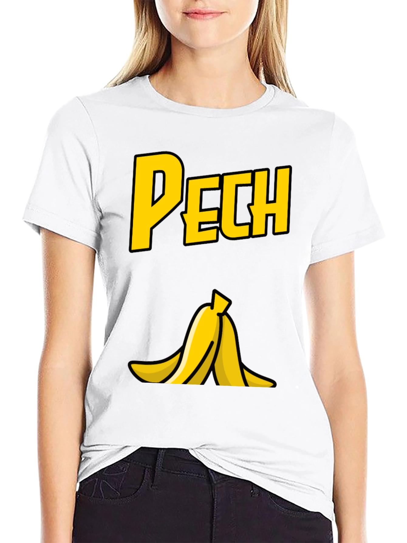 Pech Banana T-Shirt - Funny Graphic Tee