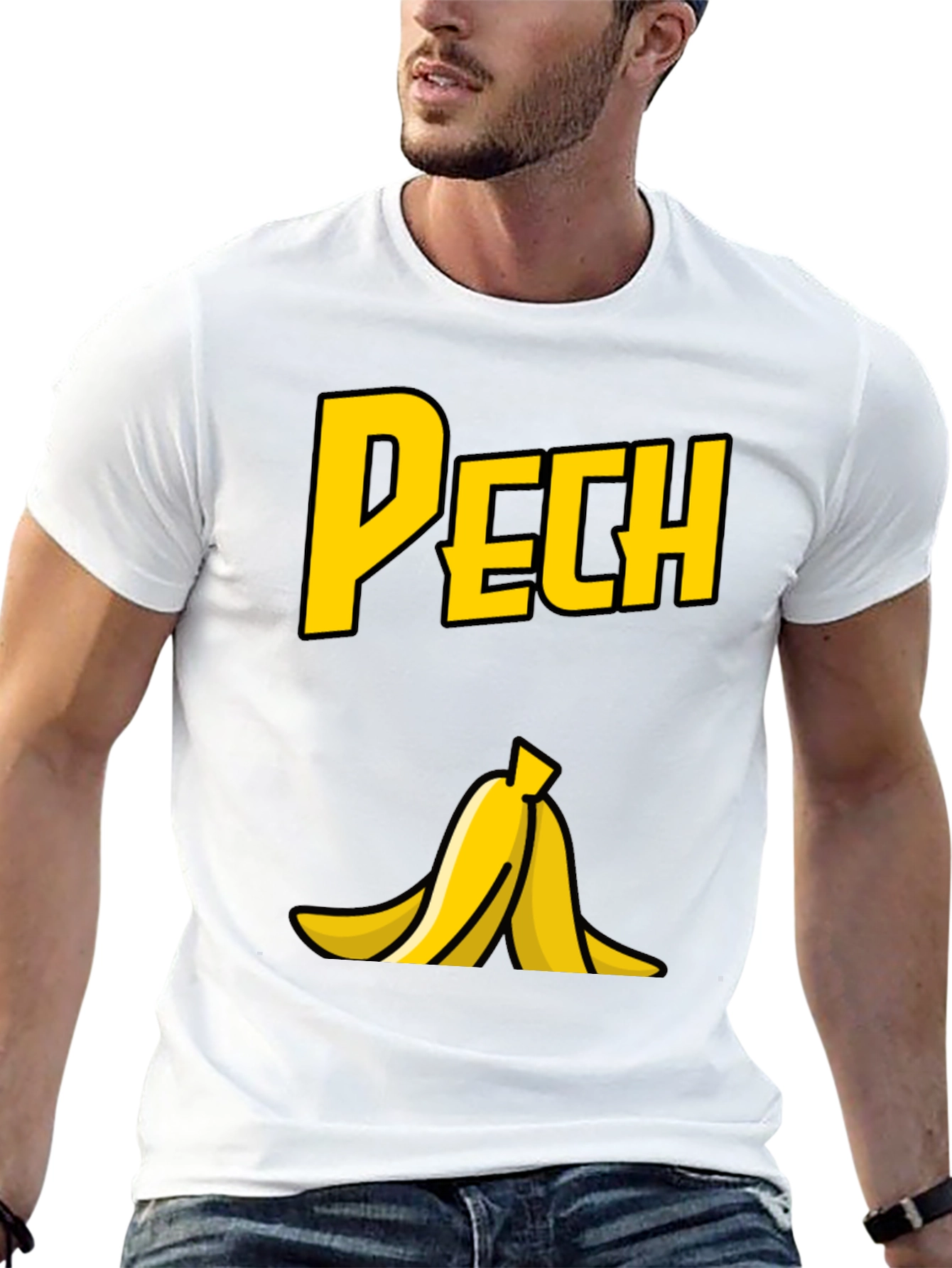 Pech Banana T-Shirt - Funny Graphic Tee