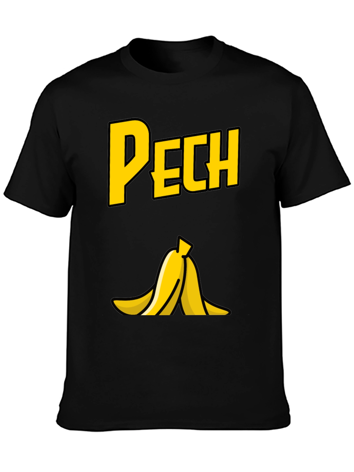 Pech Banana T-Shirt - Funny Graphic Tee